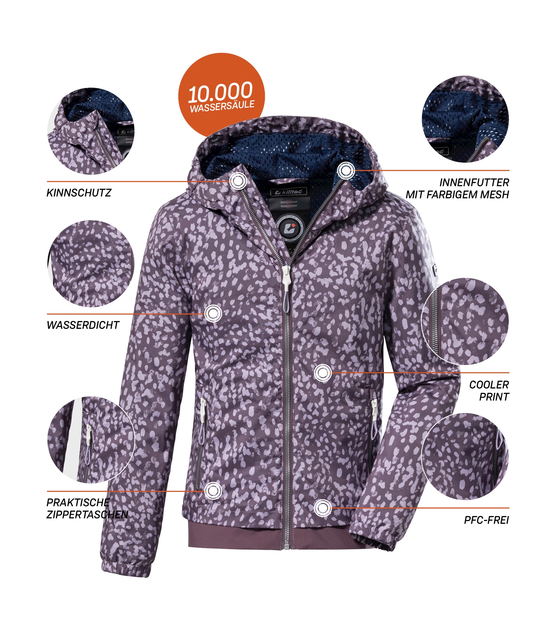 Killtec Outdoorjacke »KOS 57 GRLS JCKT«