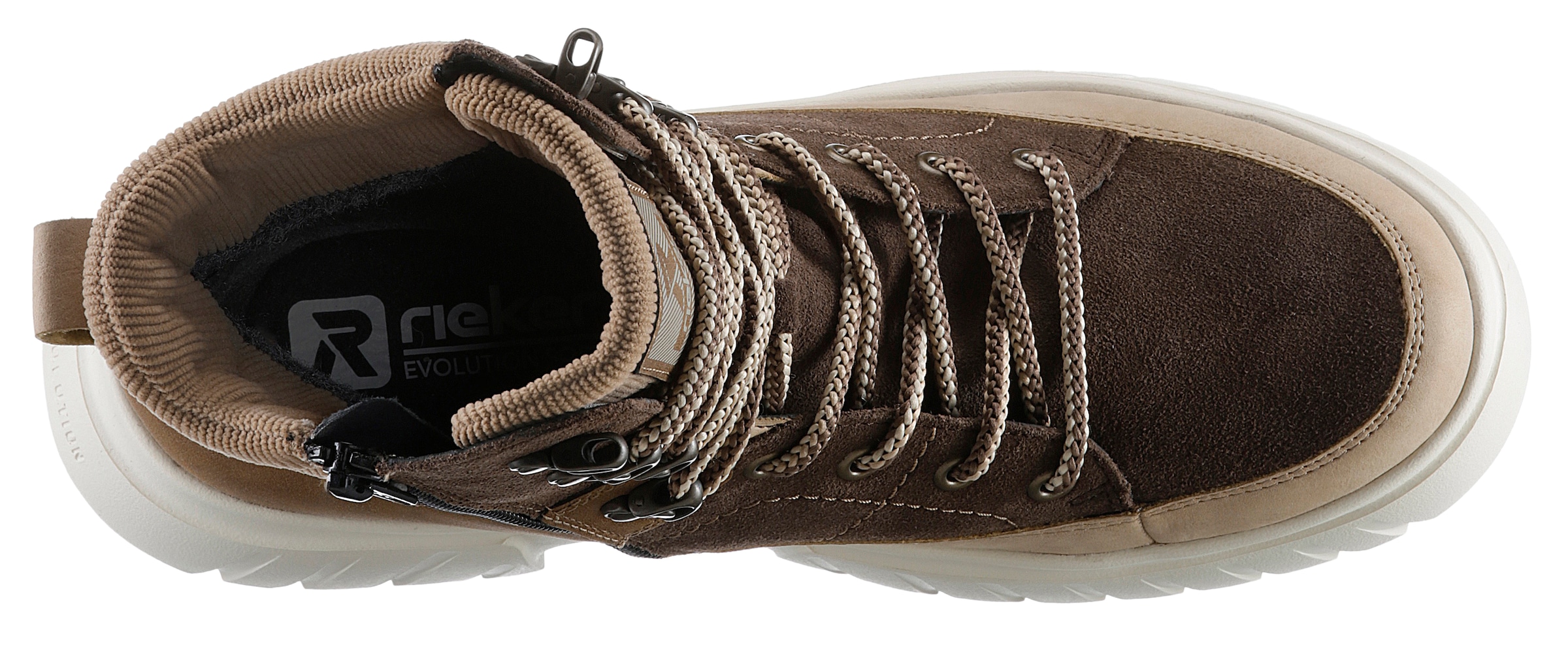 Rieker EVOLUTION Schnürboots, Outdoorboots, Winterboots mit wasserabweisender R-TEX-Membran