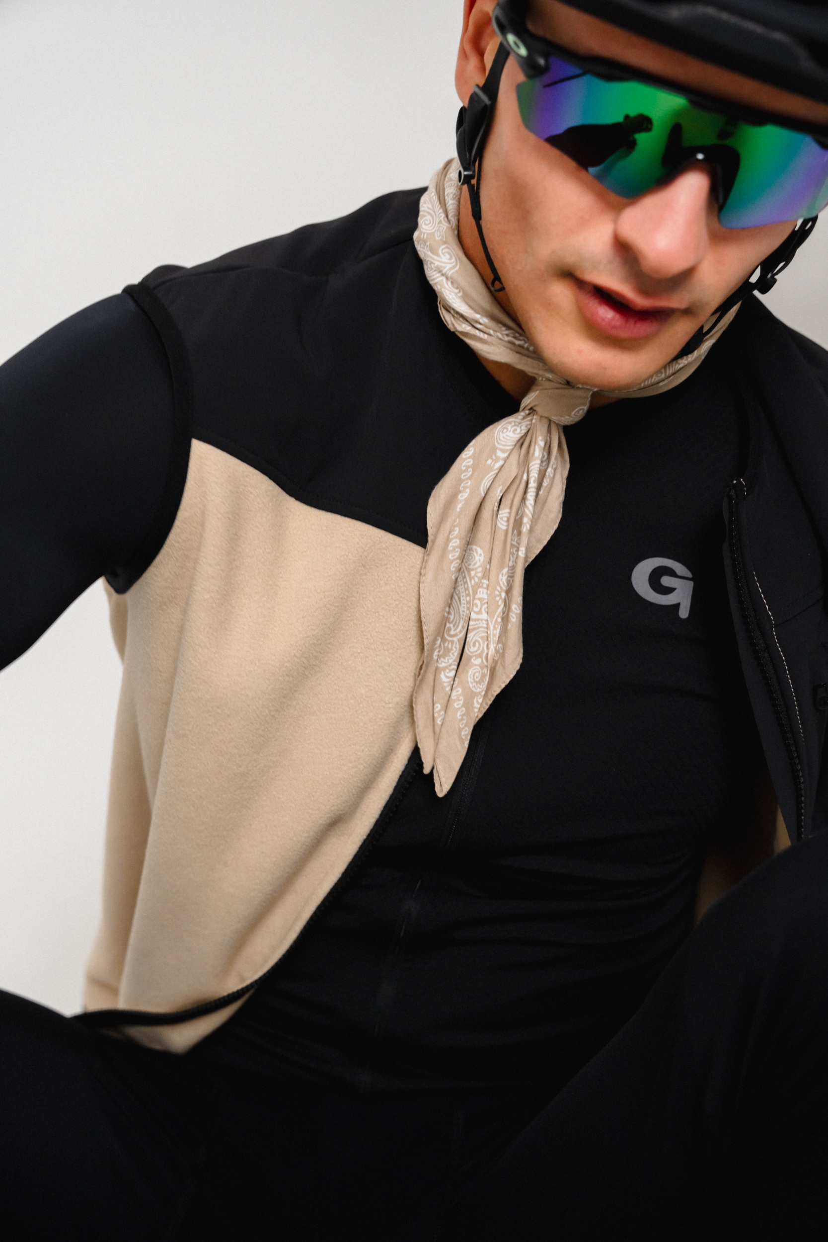 Gonso »ADVENTURE VEST FLEECE« Unisex Radweste, warme Fleece-Weste, integrierte Smartphone Tasche