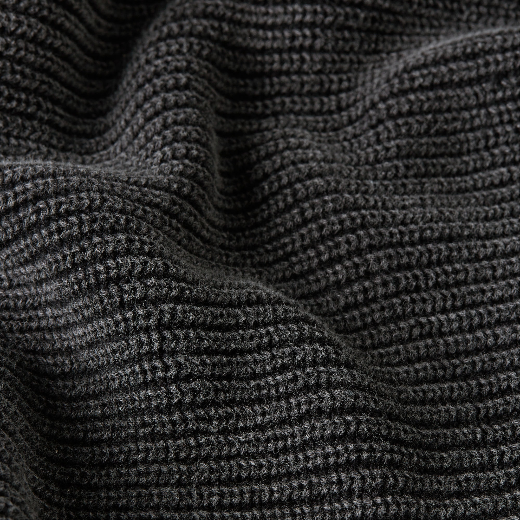 G-STAR Strickkleid »Washed Dress ls wmn« mit Stehkragen, Loose Fit