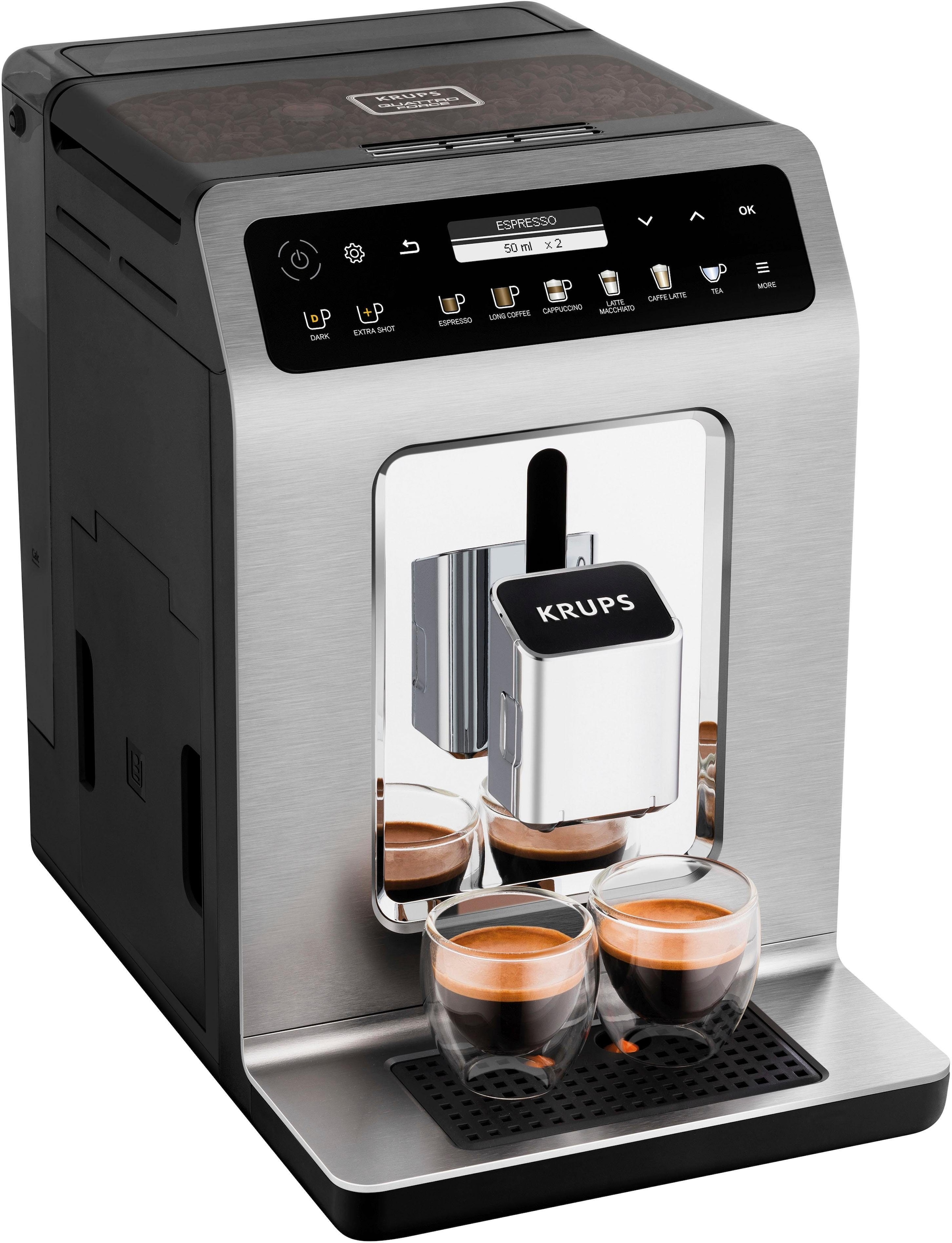 Krups Kaffeevollautomat »EA894T Evidence Plus«, mit vielen technischen Innovationen und Bedienungshighlights