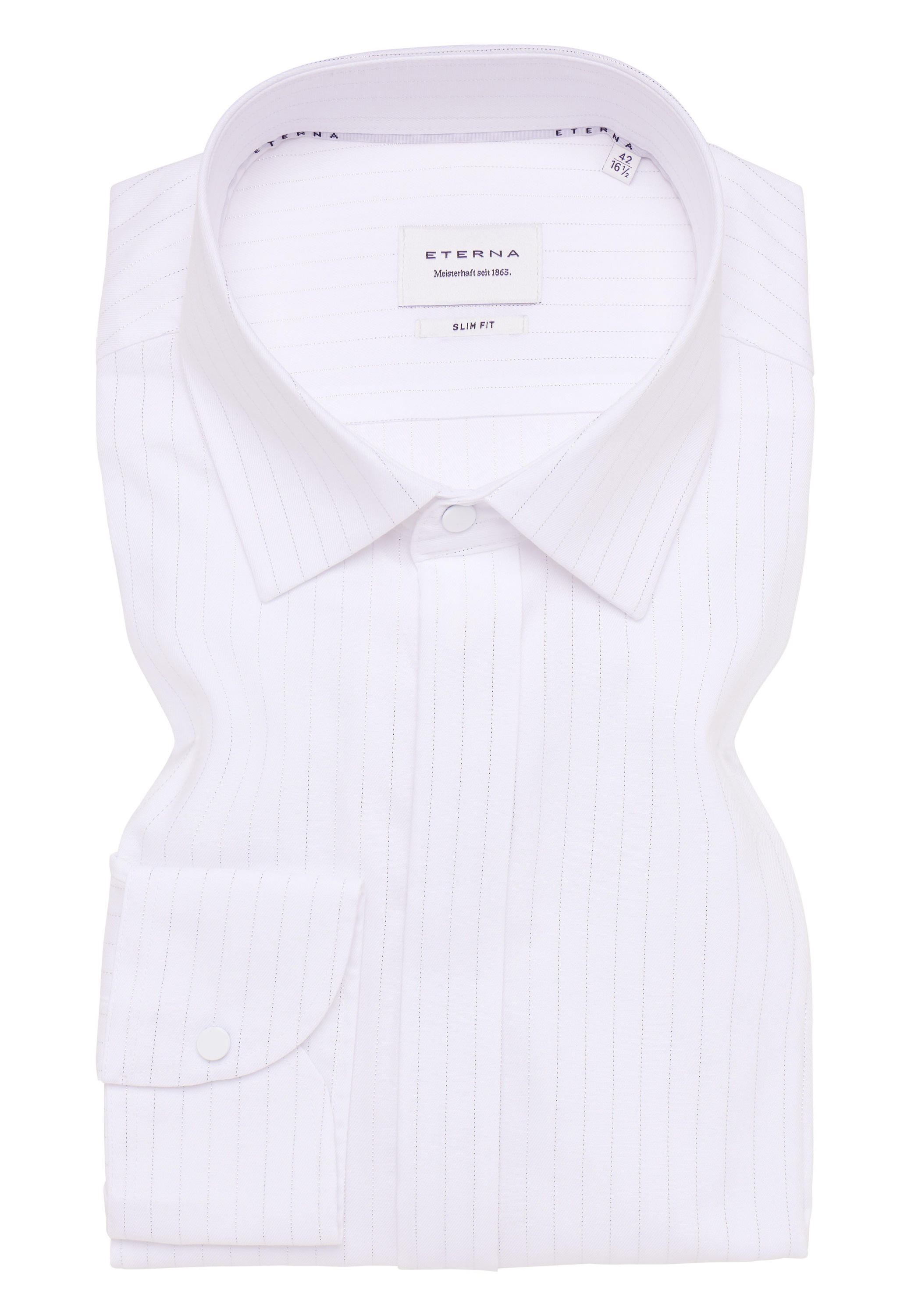 Eterna Langarmhemd »SLIM FIT«, EASY IRON (bügelleicht)