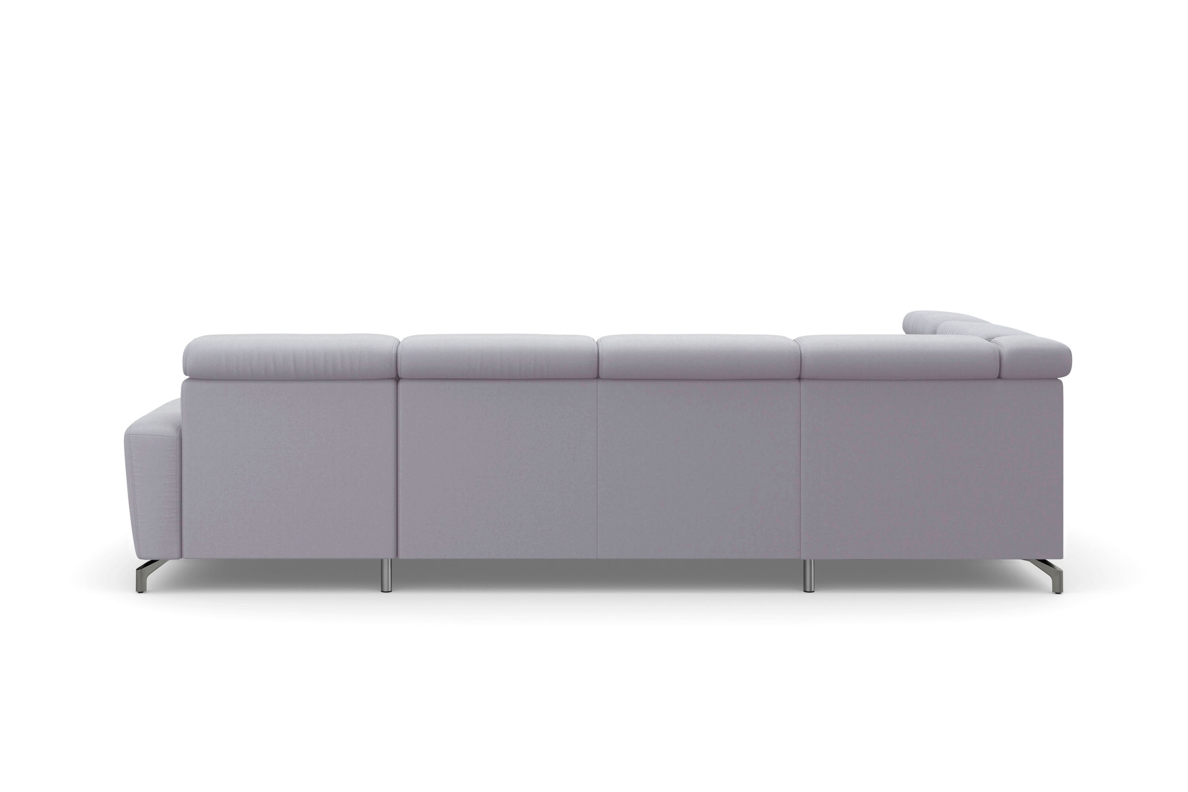 sit&more Wohnlandschaft »Scarlett U-Form«, inklusive Kopfteilverstellung, wahlweise mit Bettfunktion, Bettkasten