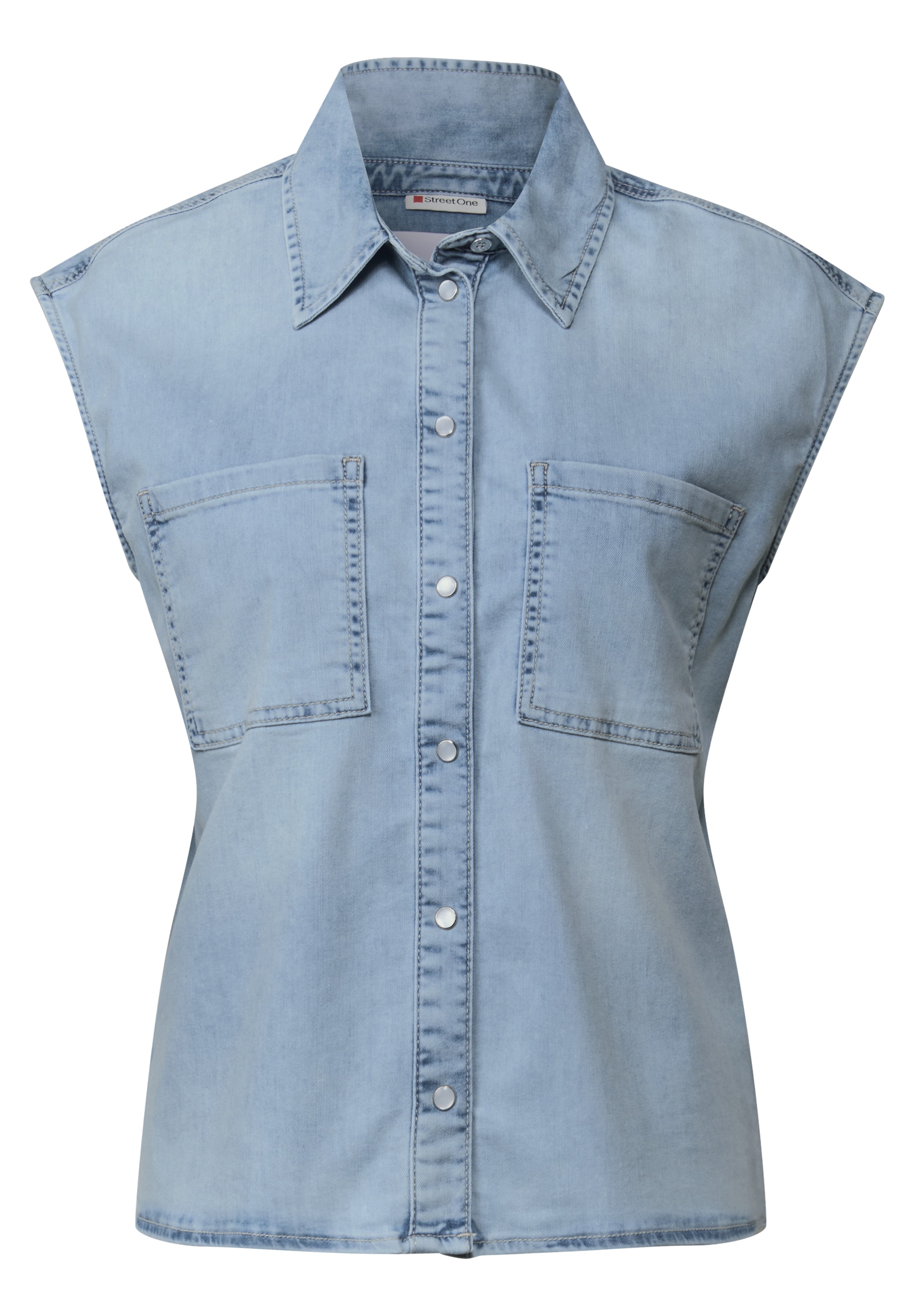STREET ONE Jeansbluse