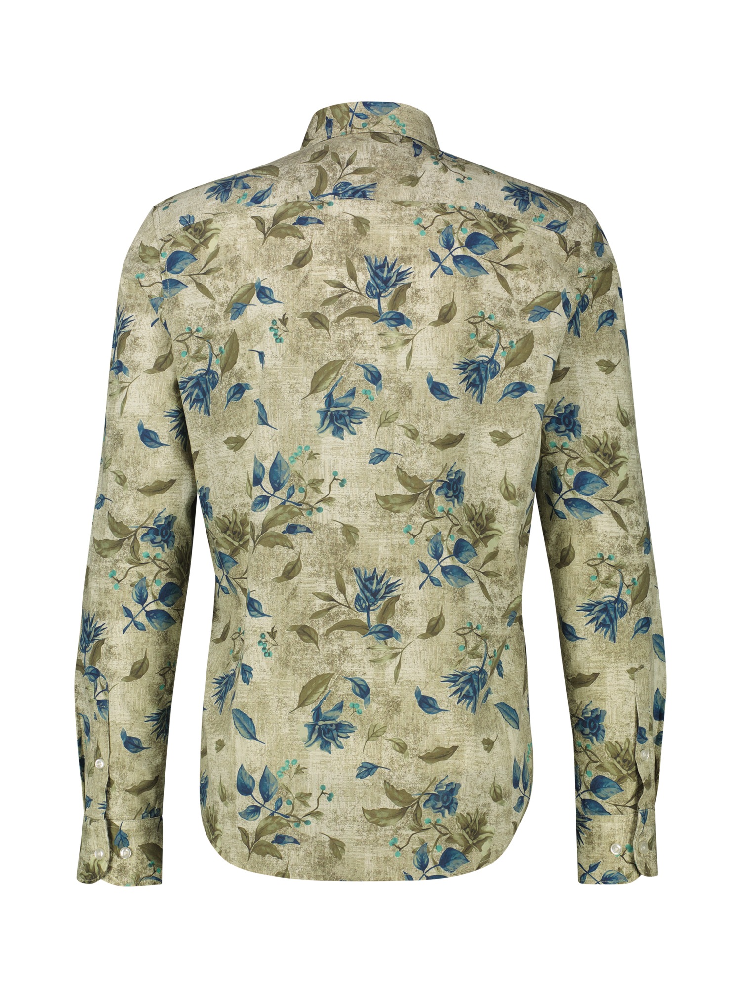 LERROS Langarmhemd "Floral designtes Herrenhemd in Übergrössen" günstig online kaufen