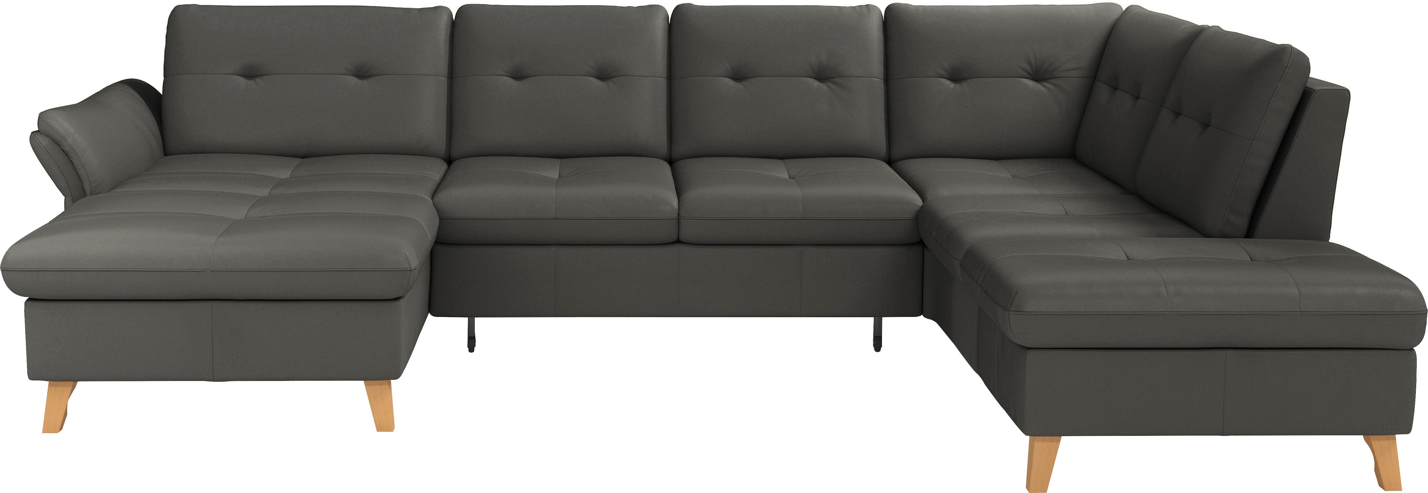 sit&more Wohnlandschaft "Göteborg" inkl. Sitztiefenverstellung, wahlweise mit Bettfunktion & Bettkasten