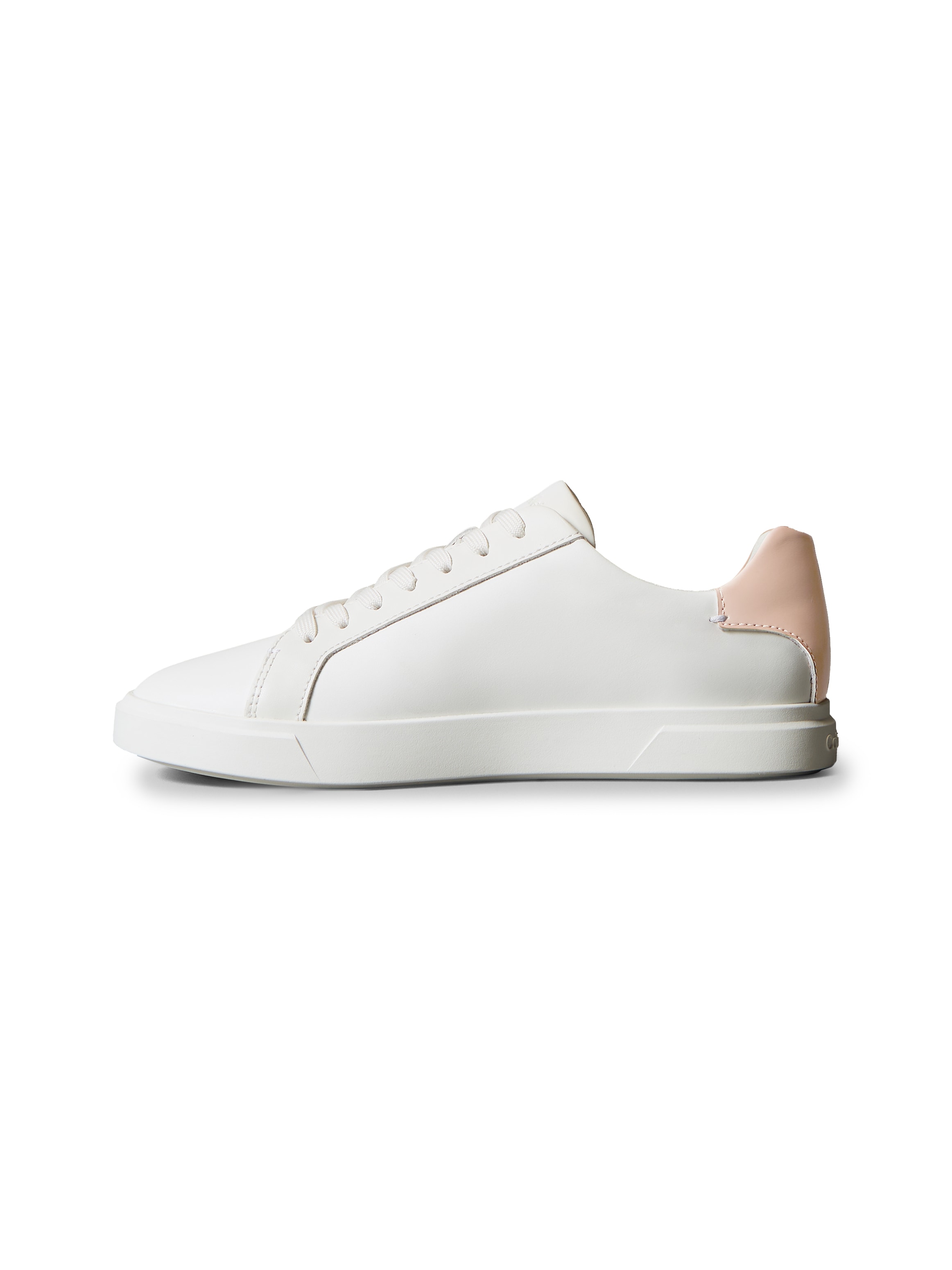 Calvin Klein Sneaker »LOW PRO CUPS LTH MG«, Schnürschuh, Halbschuh, Freizeitschuh mit seitlichem CK-Logo