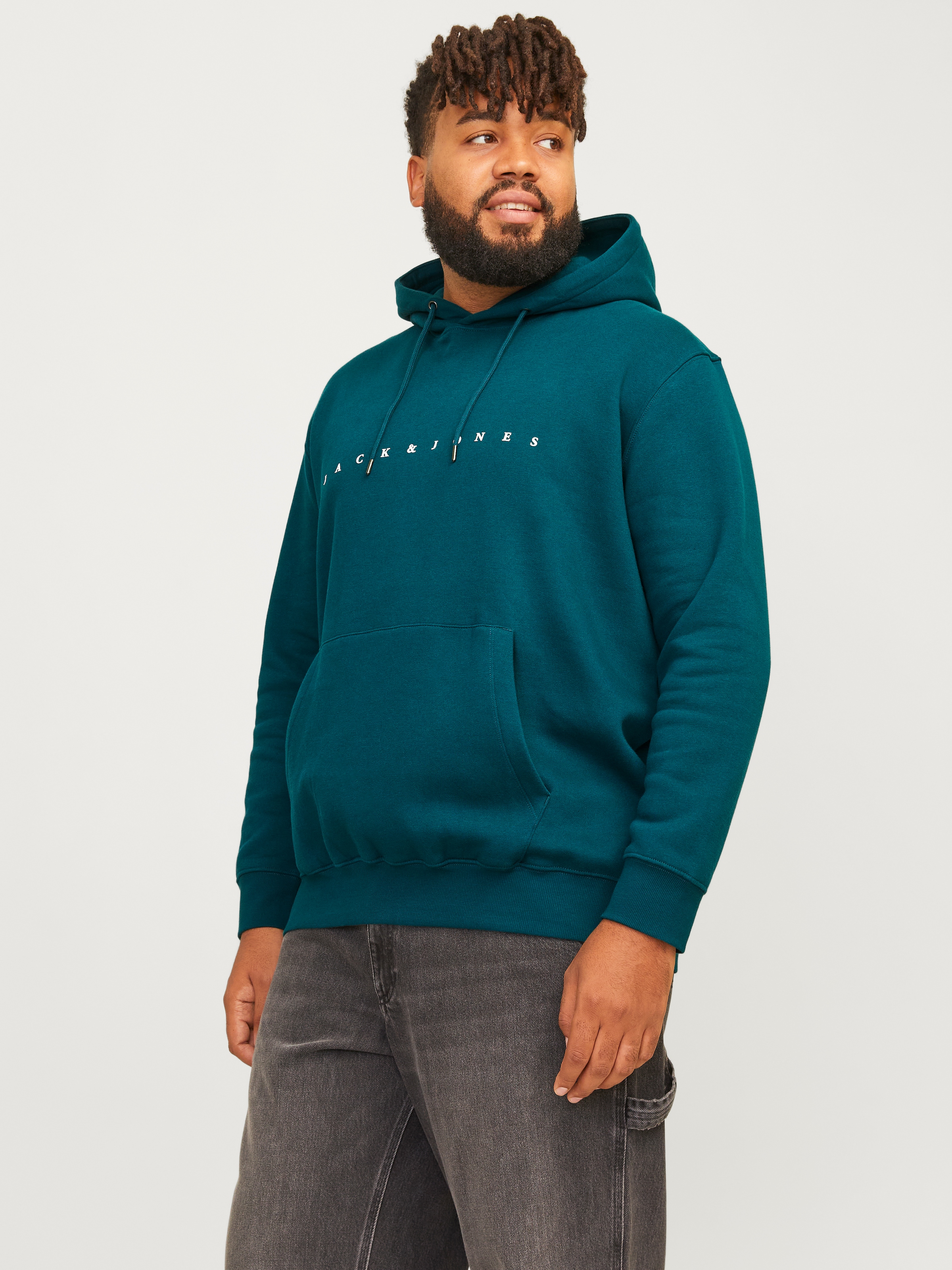 Jack & Jones PlusSize Kapuzensweatshirt »JJESTAR JJ SWEAT HOOD NOOS PLS«