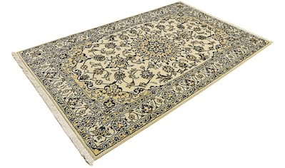 Orientteppich »Perser - Nain - 203 x 125 cm - beige«, rechteckig