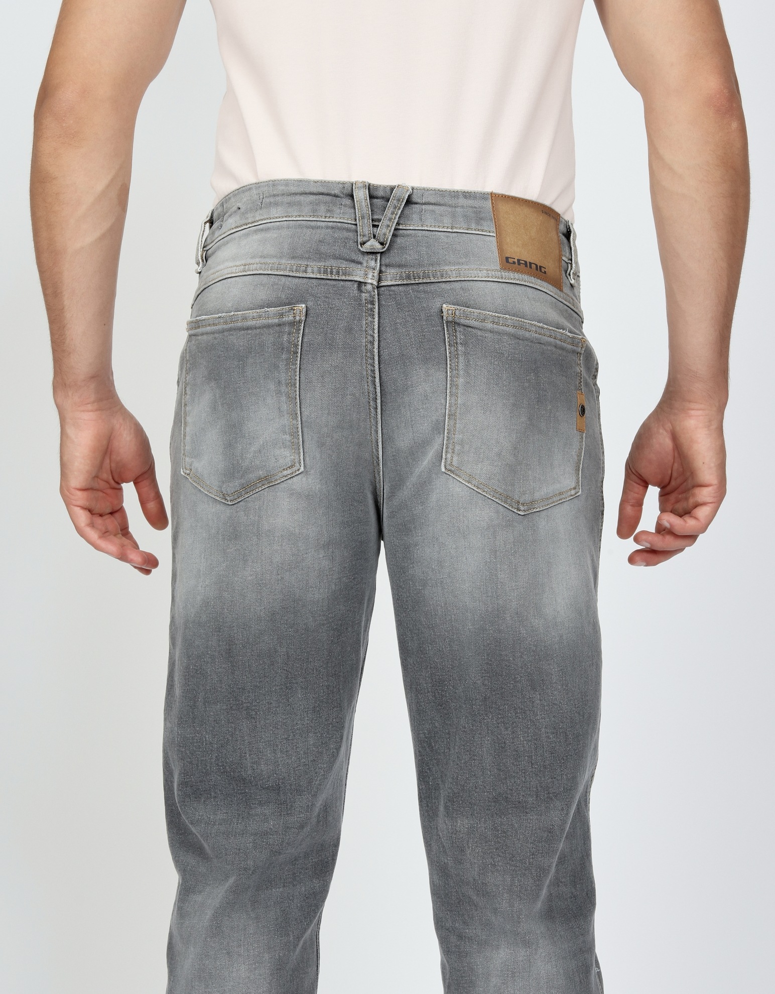 GANG Stretch-Jeans »94MARCO«, im relaxten 5-Pocket Style mit doppelter Gürtelschlaufe