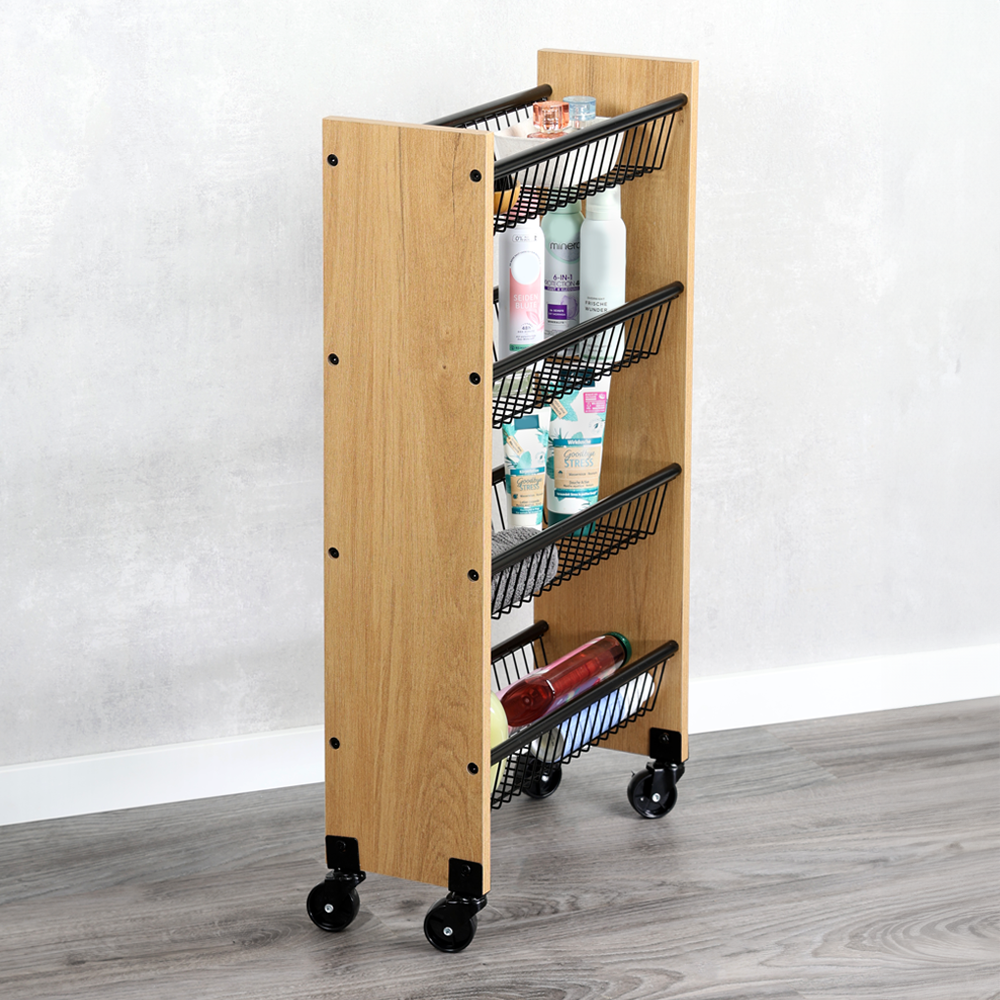 KESPER® Küchenwagen »Nieschenregal, Metall, MDF« 1 Stk. tlg.