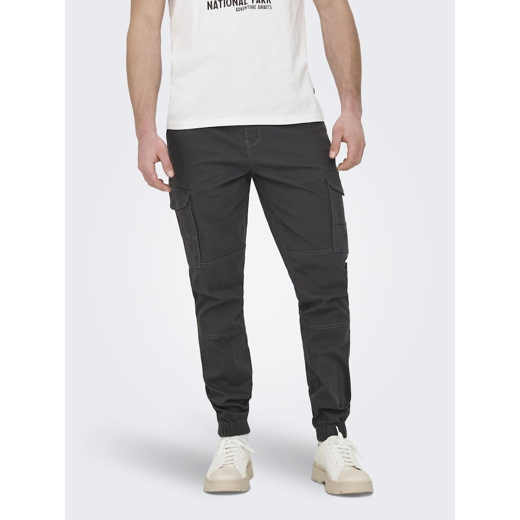 ONLY & SONS Cargohose »ONSCARTER LIFE CARGO CUFF 0013 PANT NOOS«