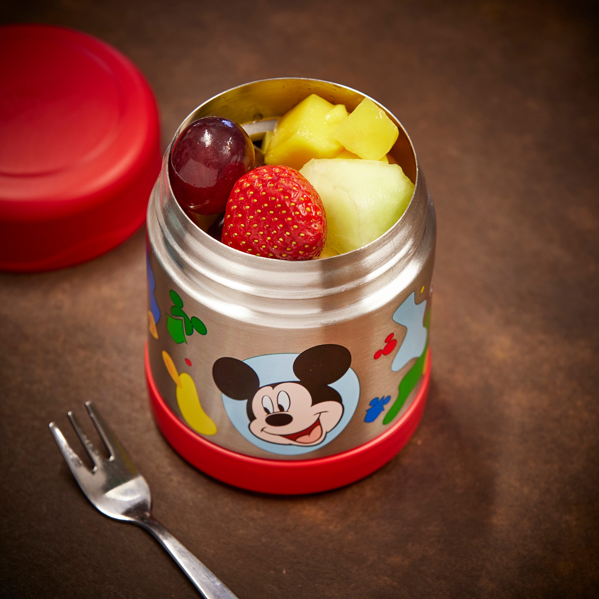 THERMOS Thermobehälter »FUNTAINER FOOD JAR DISNEY, Thermobehälter für Essen, spülmaschinenfest«, (1 tlg.), 0,3l, 7h heiß & 7h kalt, dicht & auslaufsicher