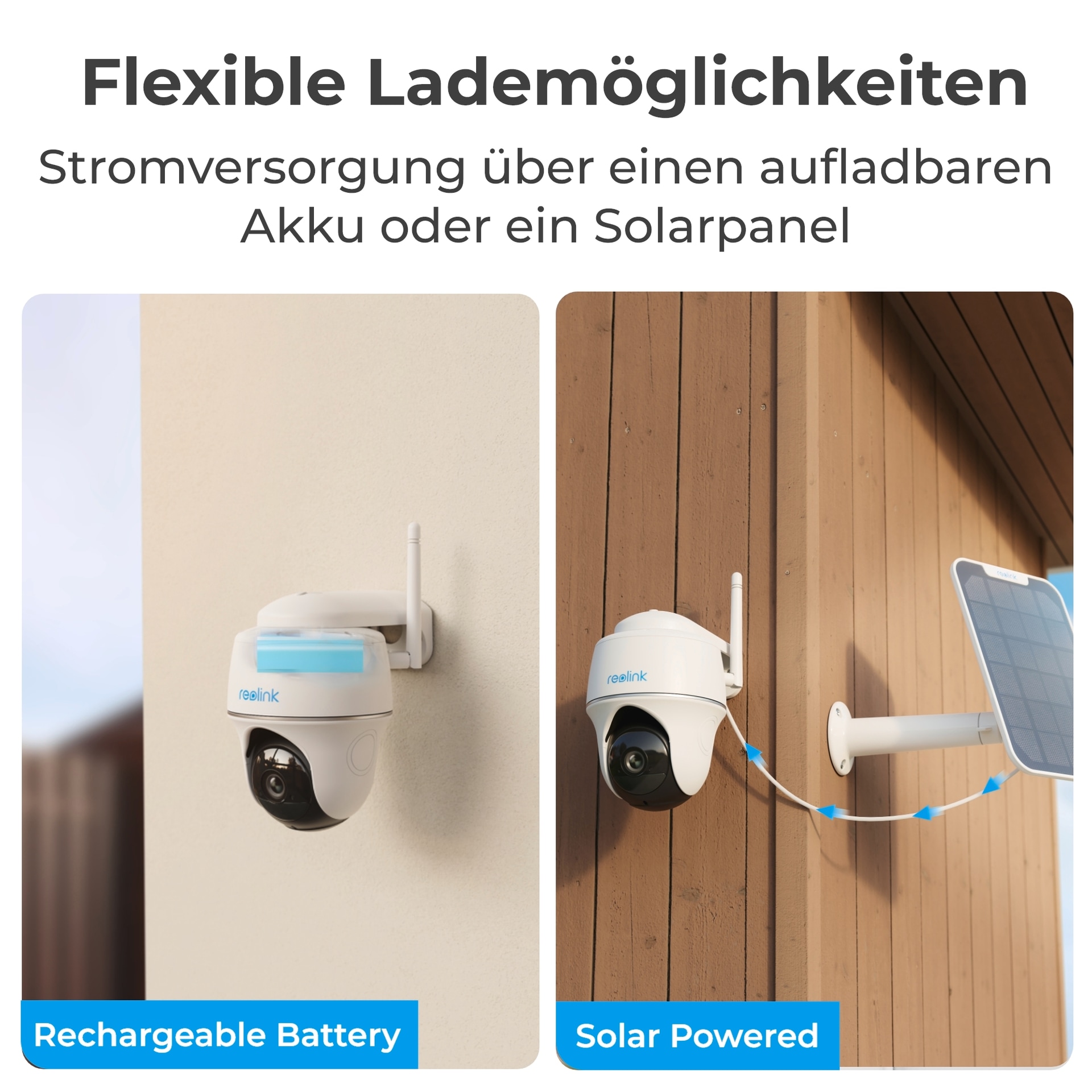 Reolink Überwachungskamera »Hub 1 + Argus Series B420 + Solarpanel«, Außenbereich
