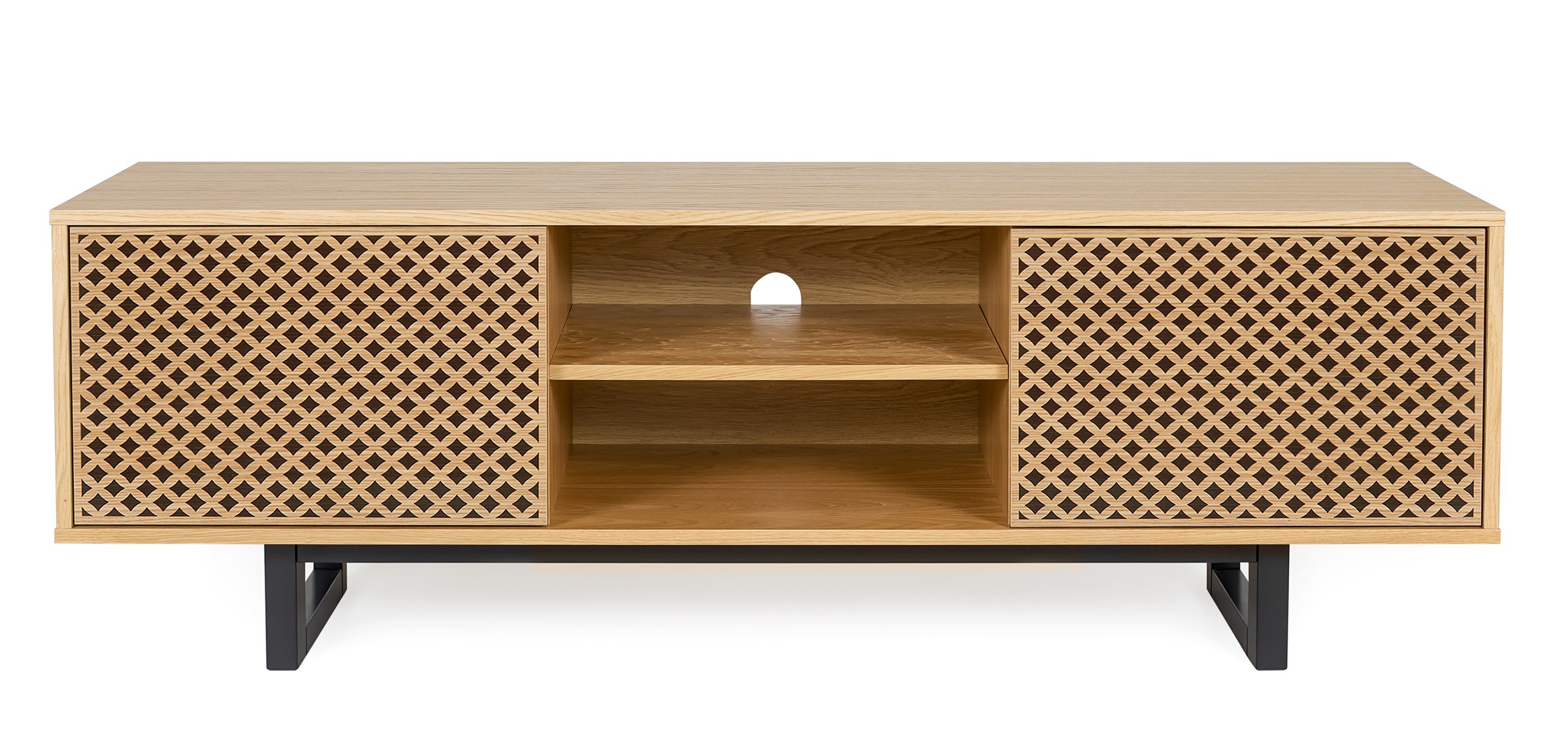 andas Lowboard Kommode mit besonderem Print, push-to-open Funktion, FSC günstig online kaufen