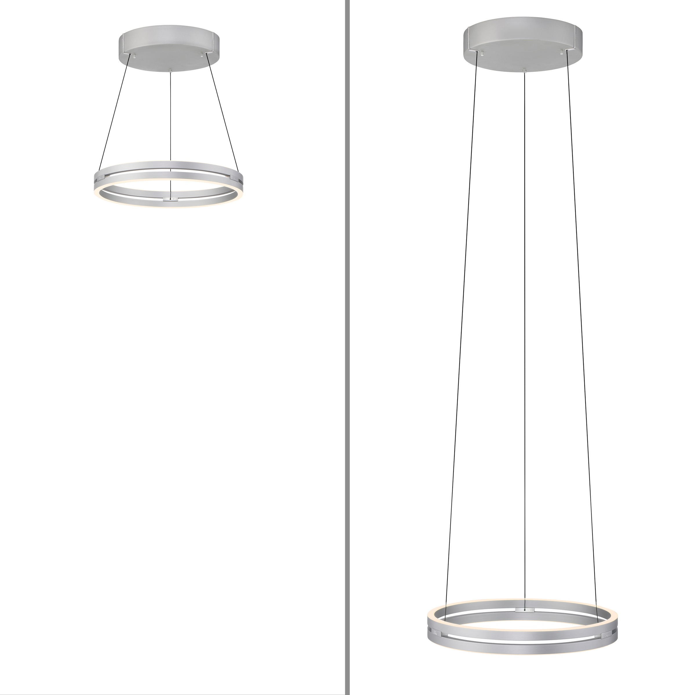 Neuhaus PURE LED Pendelleuchte »PURE E-Loop« LED-Board 1 Stk. warmweiß - kaltweiß e-LIFT® Funktion, CCT, dimmbar über Fernbedienung