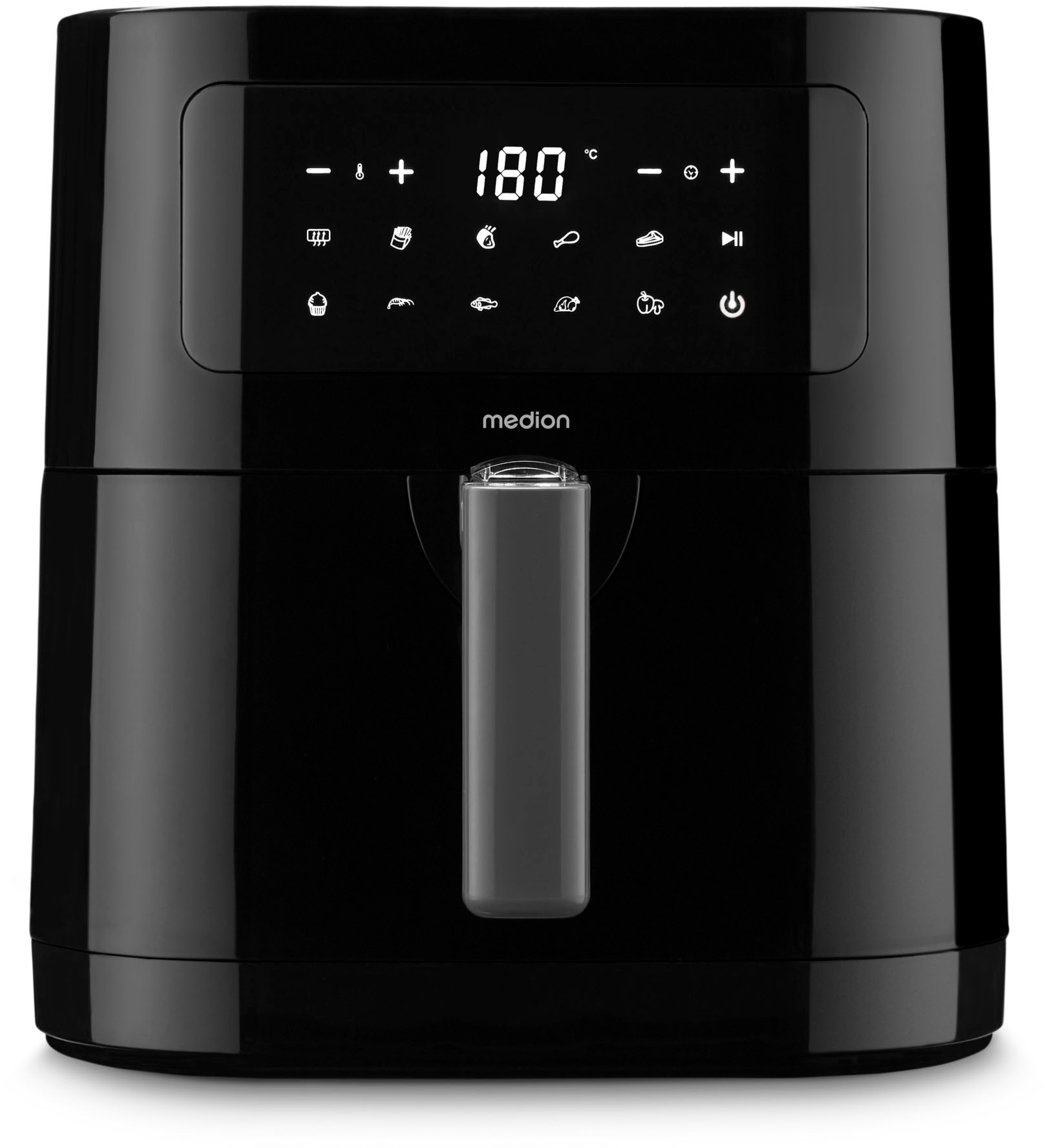 Medion Heißluftfritteuse "MD 11740 E40 XL" 2000 W digitales Bedienfeld, 9 A günstig online kaufen