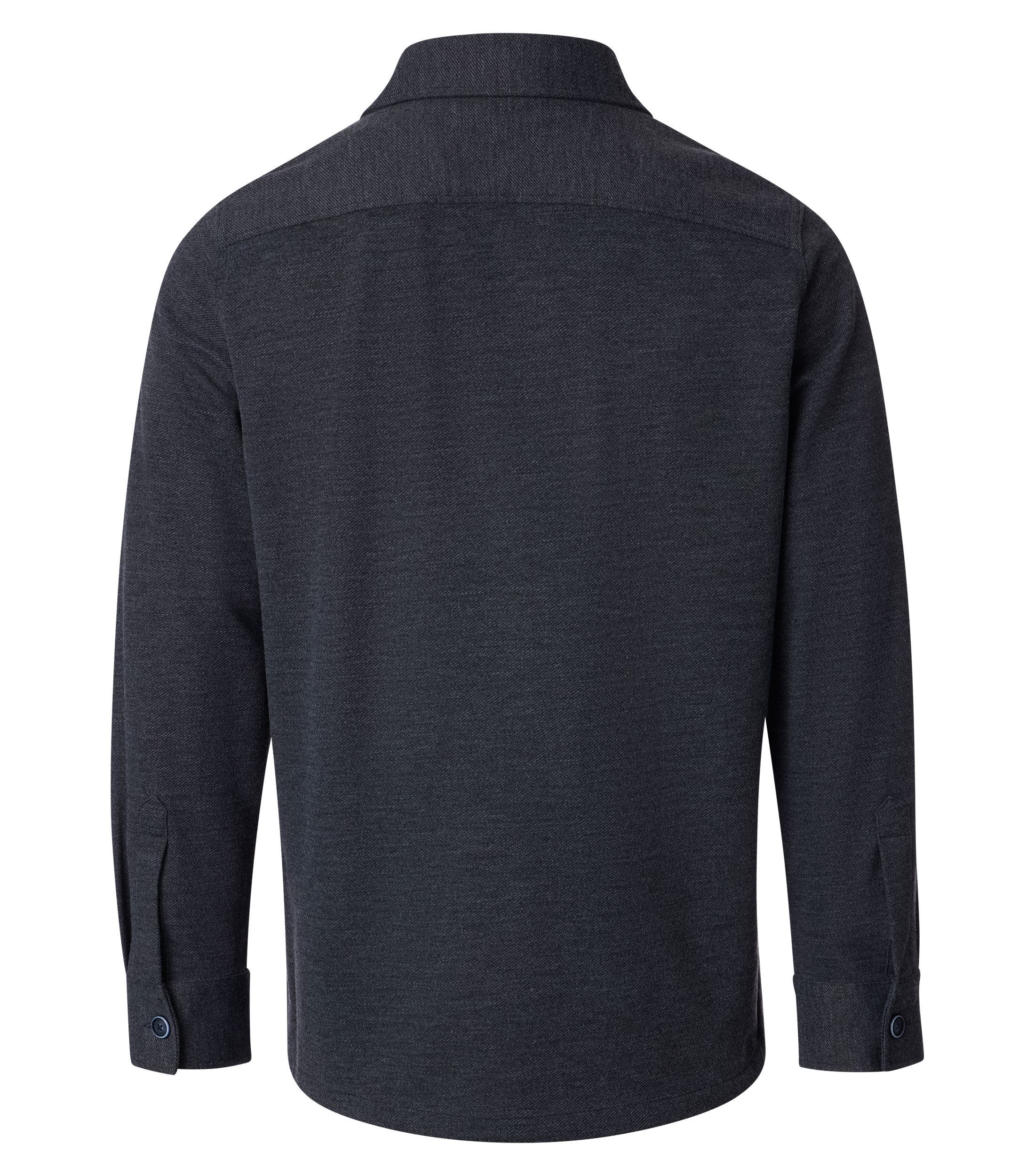 CASAMODA Langarmhemd "CASAMODA Hemdjacke uni" günstig online kaufen