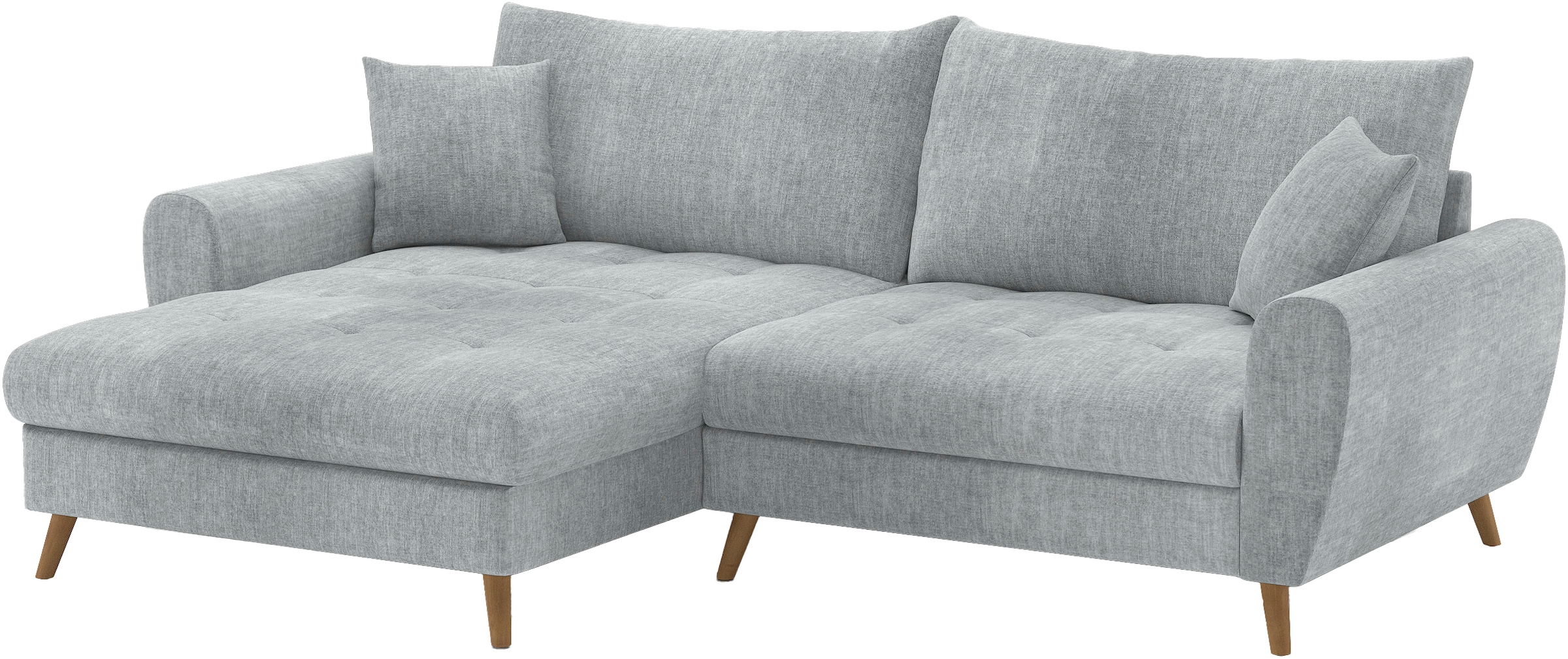 Mr. Couch Ecksofa »Blackburn II, L-Form«, Mit Kaltschaumpolsterung bis 140 kg belastbar