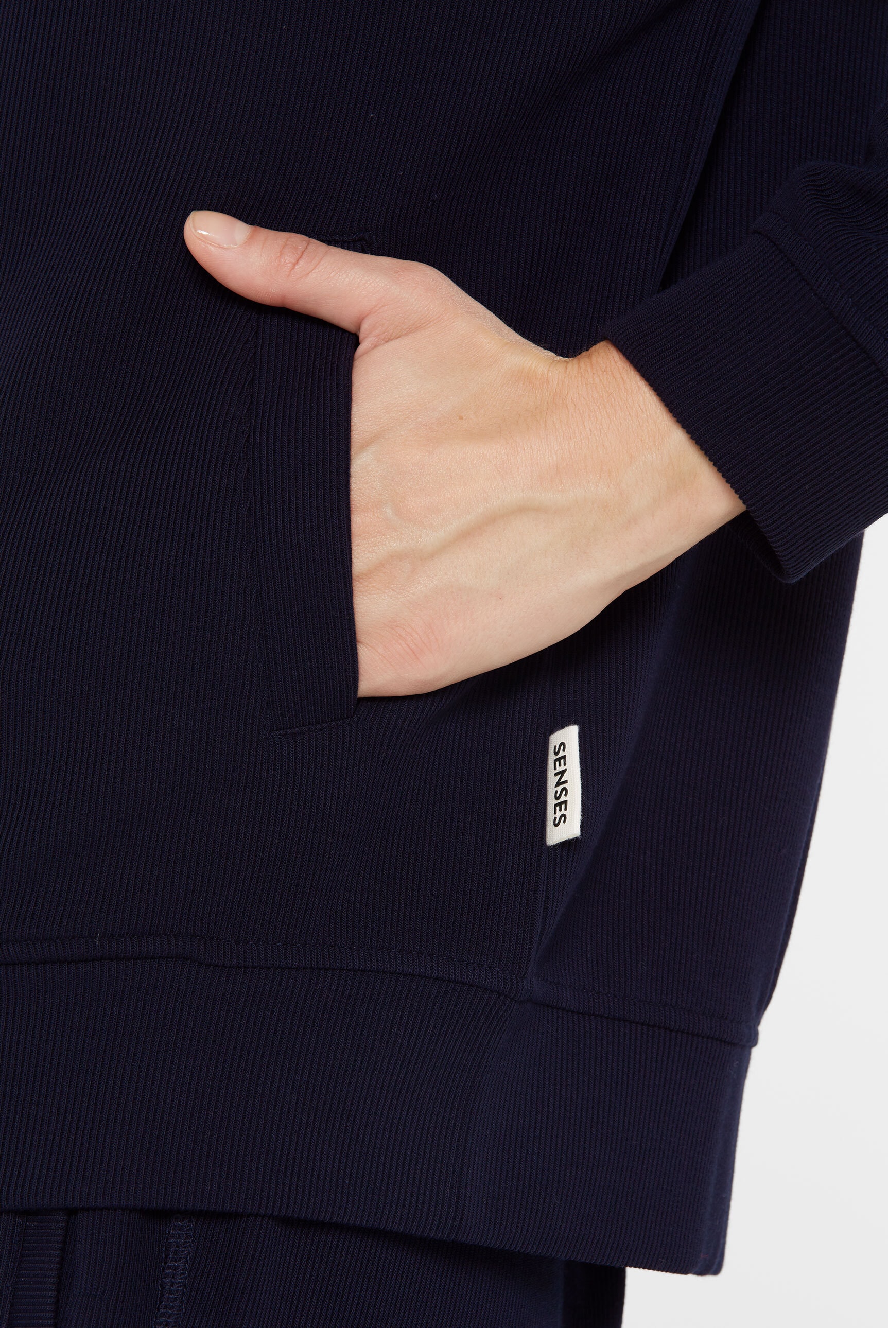 SENSES.THE LABEL Kapuzensweatjacke