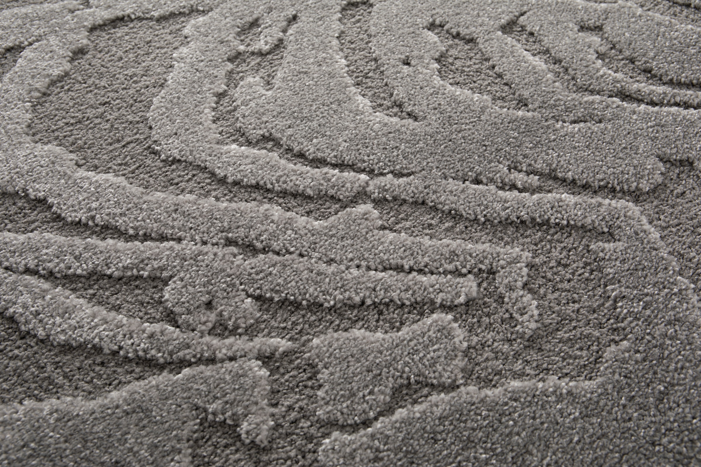 Primaflor-Ideen in Textil Teppich »COSMO Waves, Made in Belgium« rechteckig 14 mm Höhe modernes Design, Hoch-Tief Effekt, weicher Flor