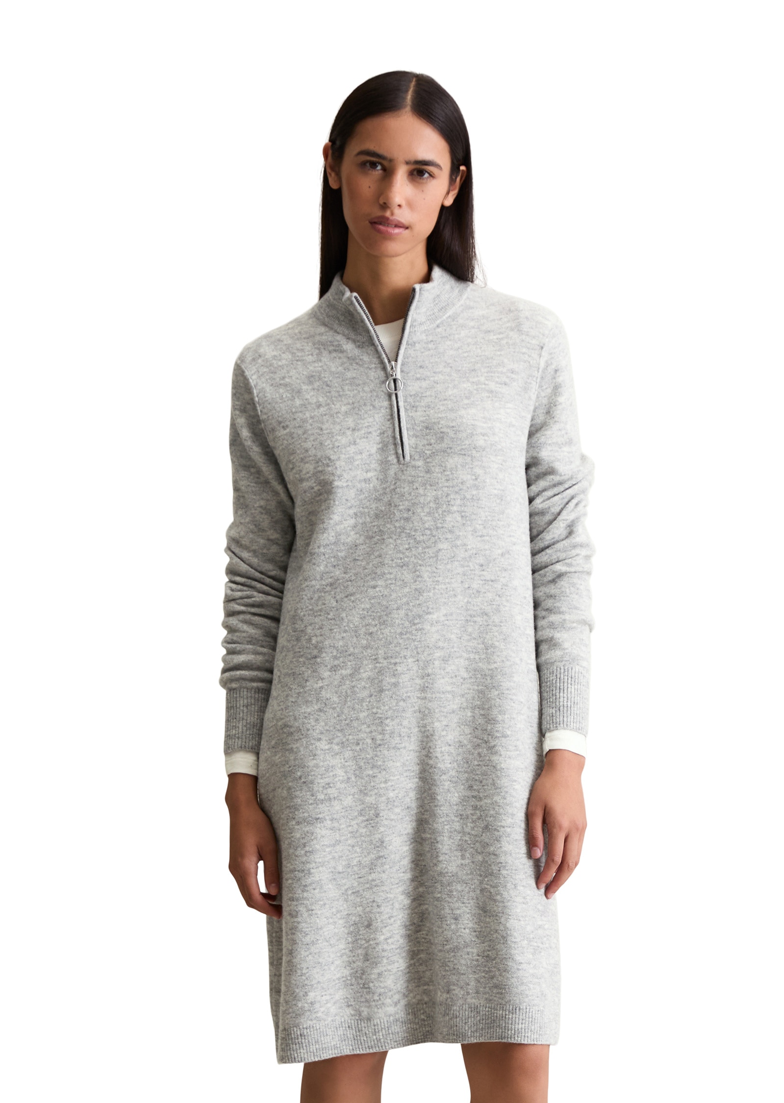 Marc OPolo DENIM Strickkleid "aus softem Schurwolle-Mix" günstig online kaufen