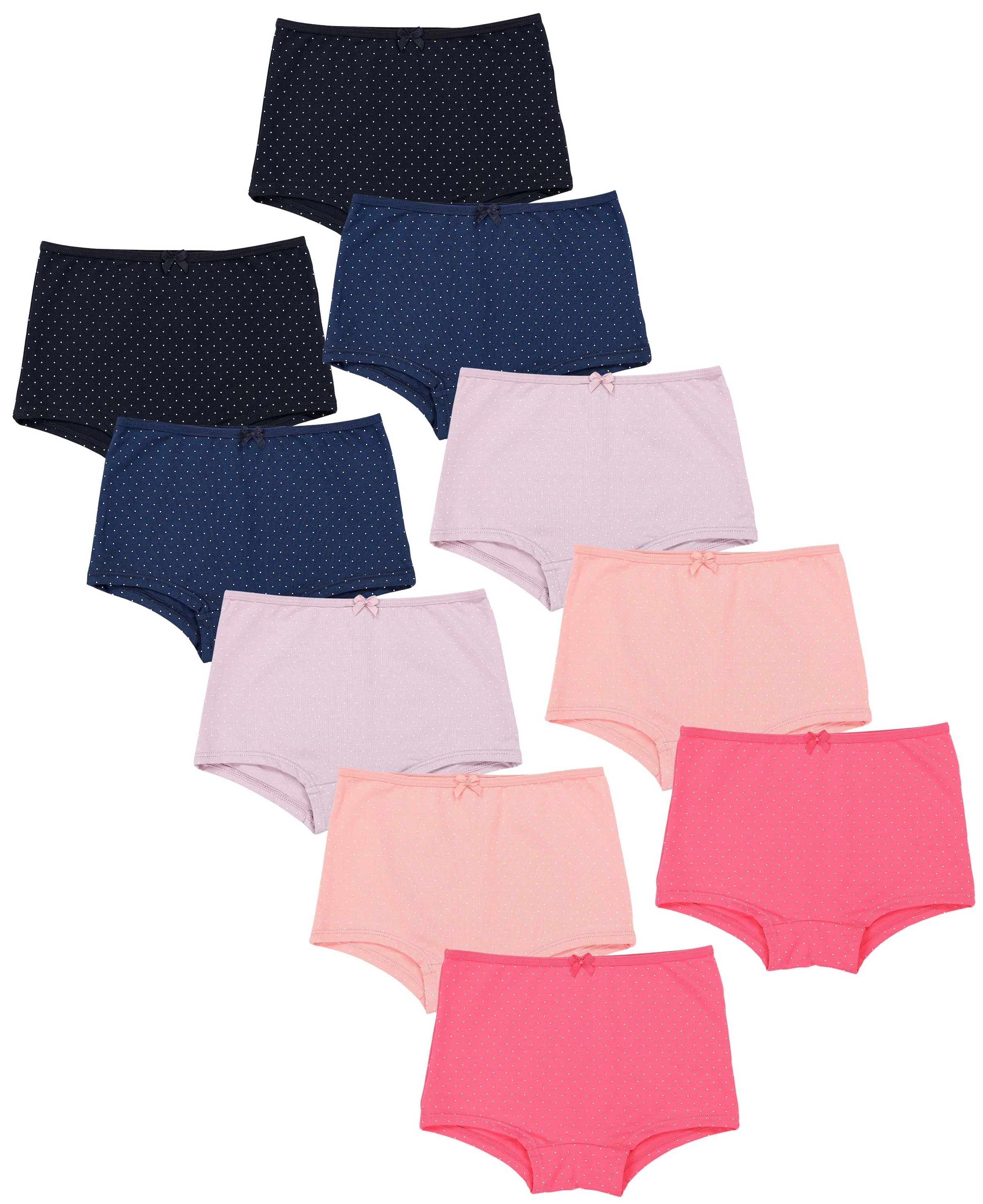 TupTam Slip "Slips Mädchen Slips mit Aufdruck 10er Pack"