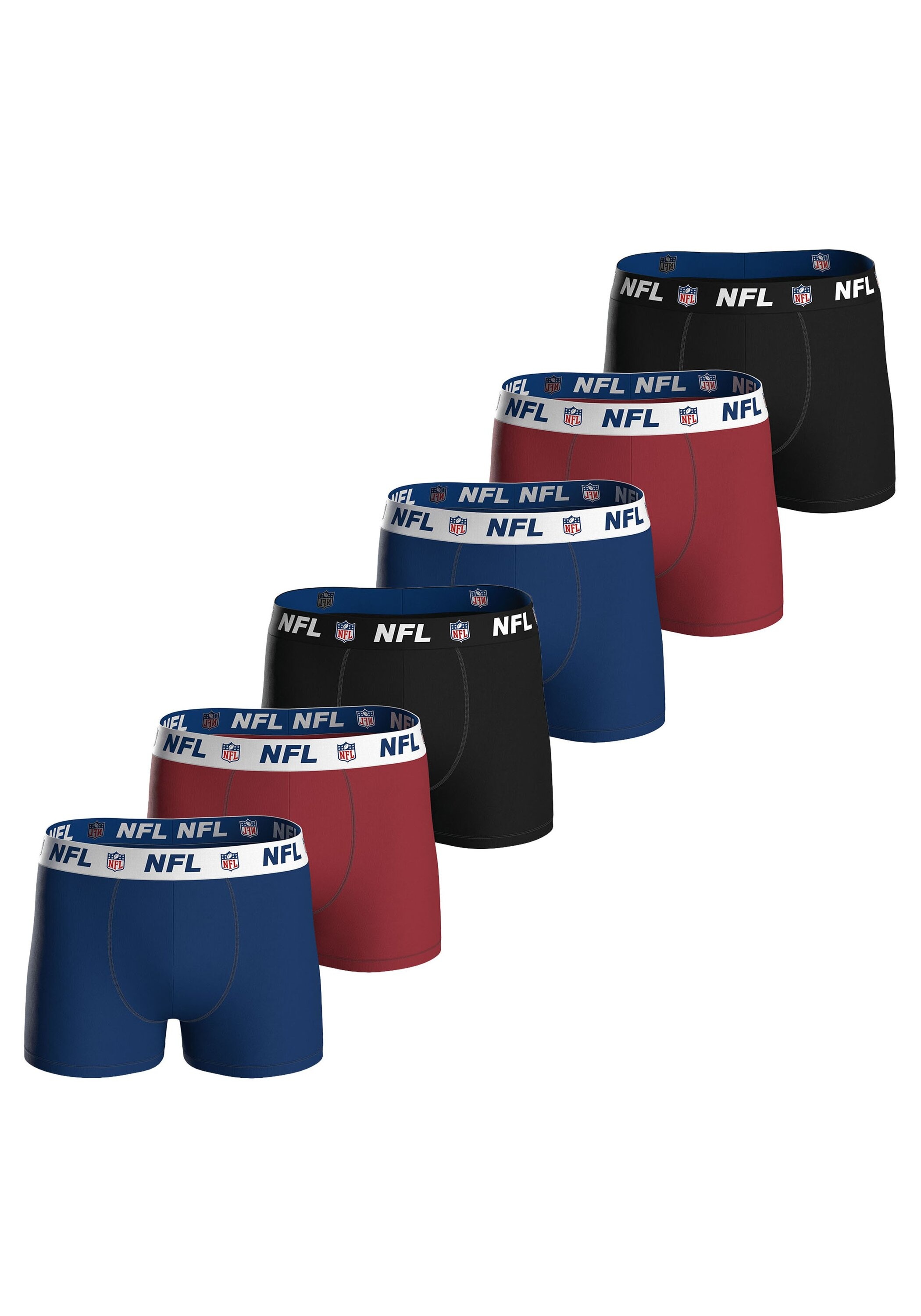 NFL Boxershorts "Boxershort NFL SHIELD 6pk Boxers 6er Pack" günstig online kaufen