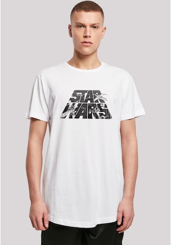 F4NT4STIC Marškinėliai »Star Wars Logo Space Ske...