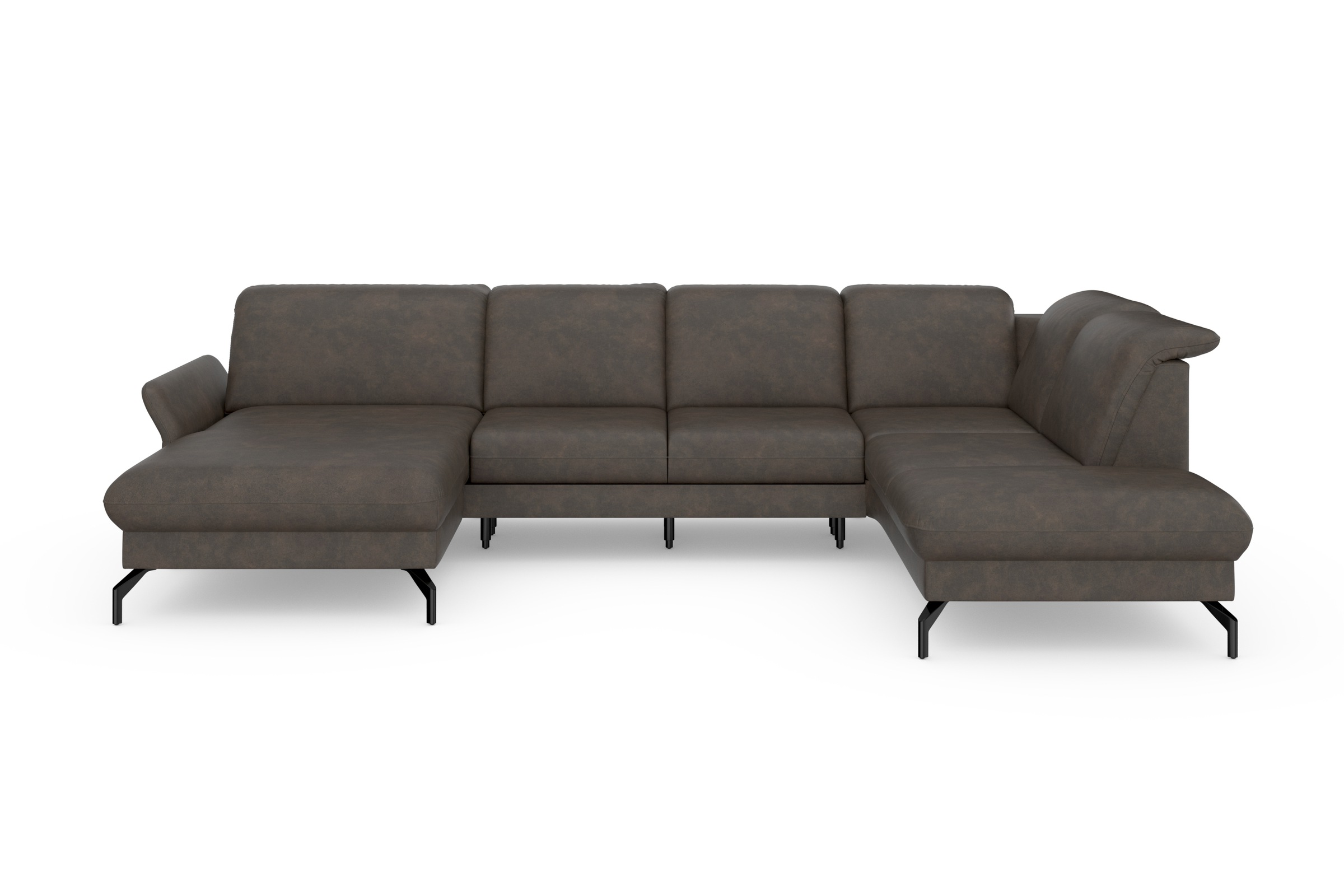 sit&more Wohnlandschaft "Fashion U-Form" wahlweise mit Kopfteilverstellung, günstig online kaufen