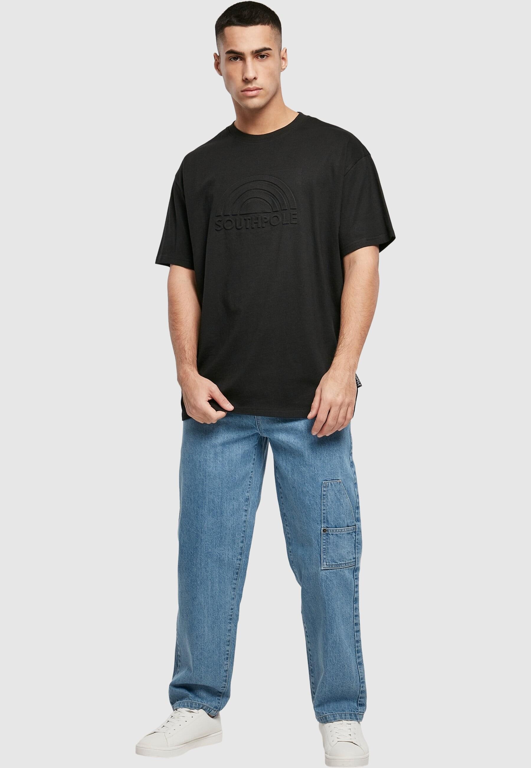 Southpole Kurzarmshirt »Southpole Herren Southpole 3D Logo Tee«, (1 tlg.)