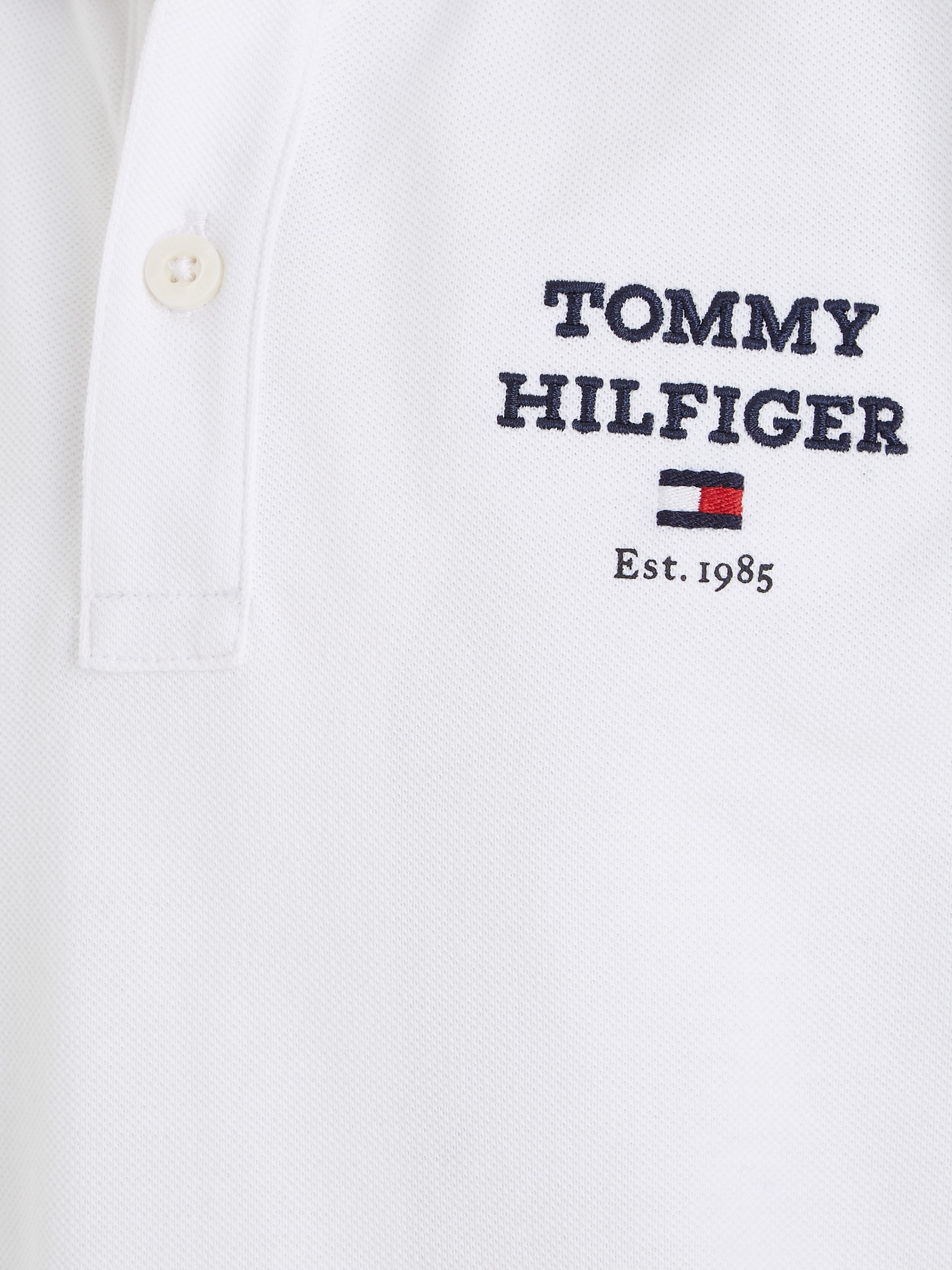 Hilfiger kaufen Poloshirt BAUR mit POLO S/S«, LOGO Tommy Logostickerei | »TH