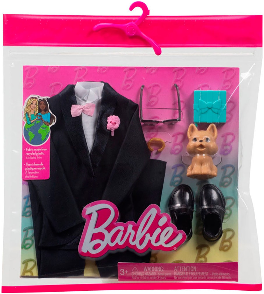 Barbie Puppenkleidung »Barbie Fashions, mit Bräutigam-Outfit«, für Ken-Puppe am Hochzeitstag