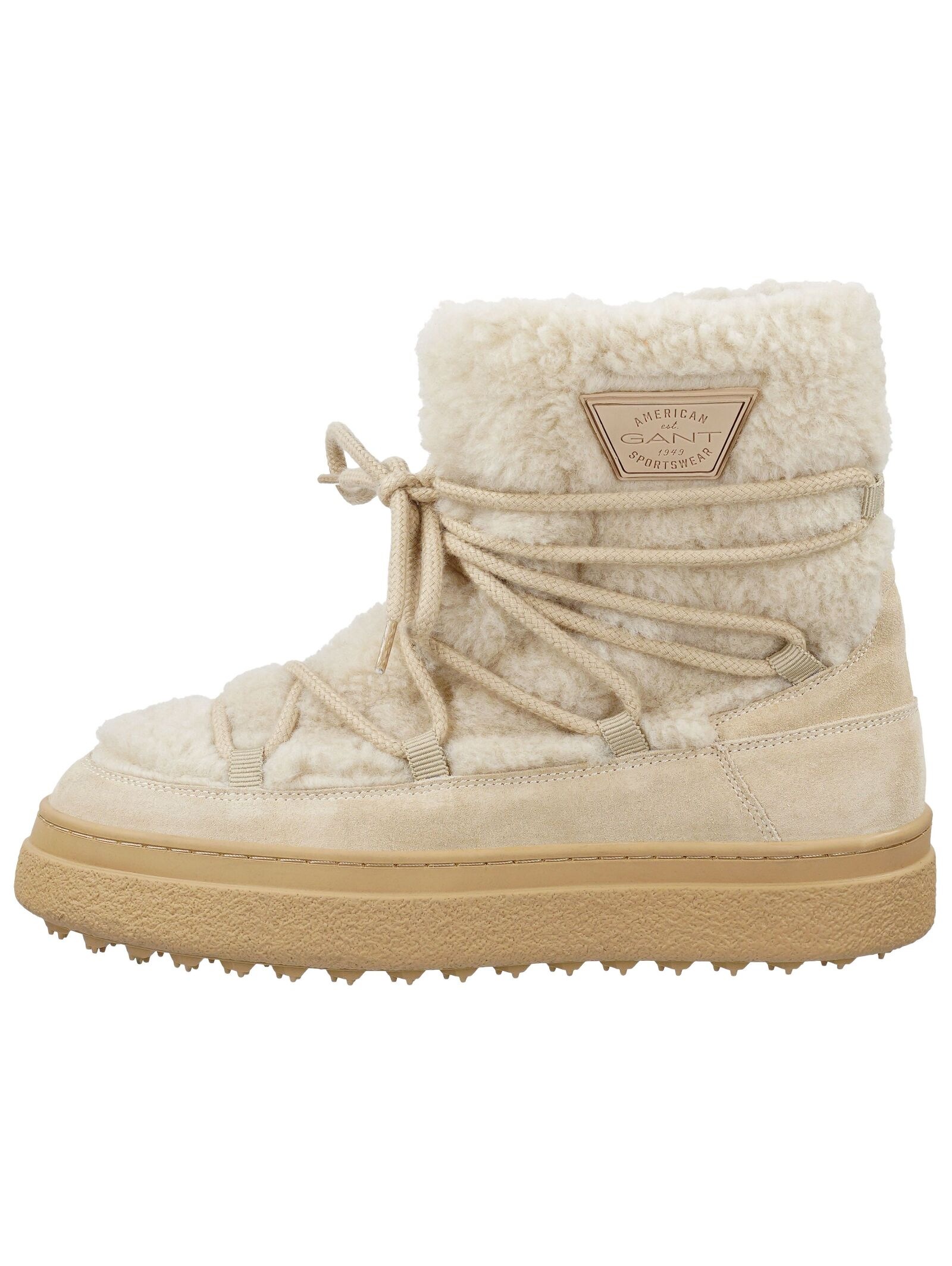 Gant Schnürstiefelette "Gant Stiefelette Veloursleder/Textil" günstig online kaufen