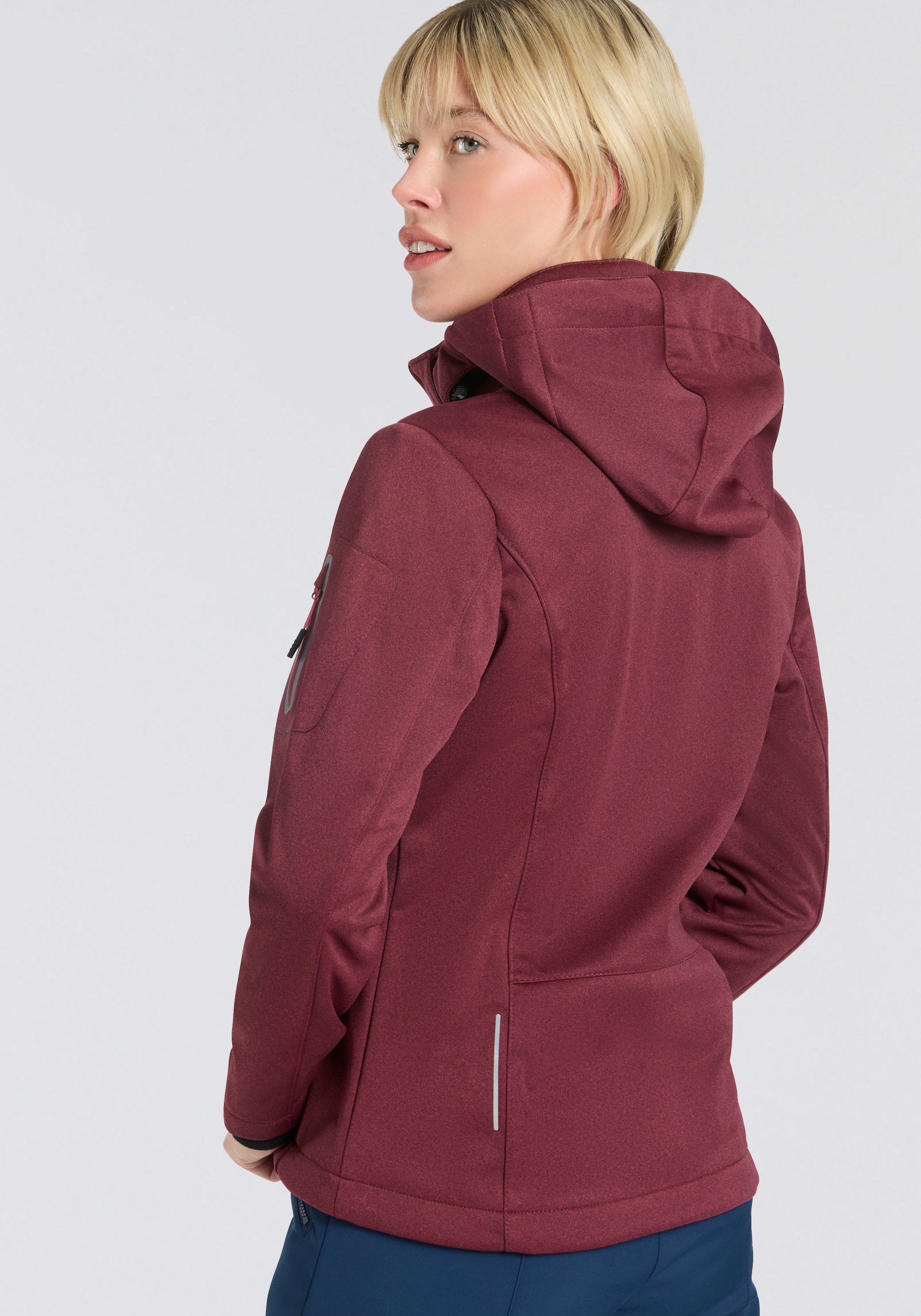 CMP Softshelljacke, (1 St.), mit Kapuze