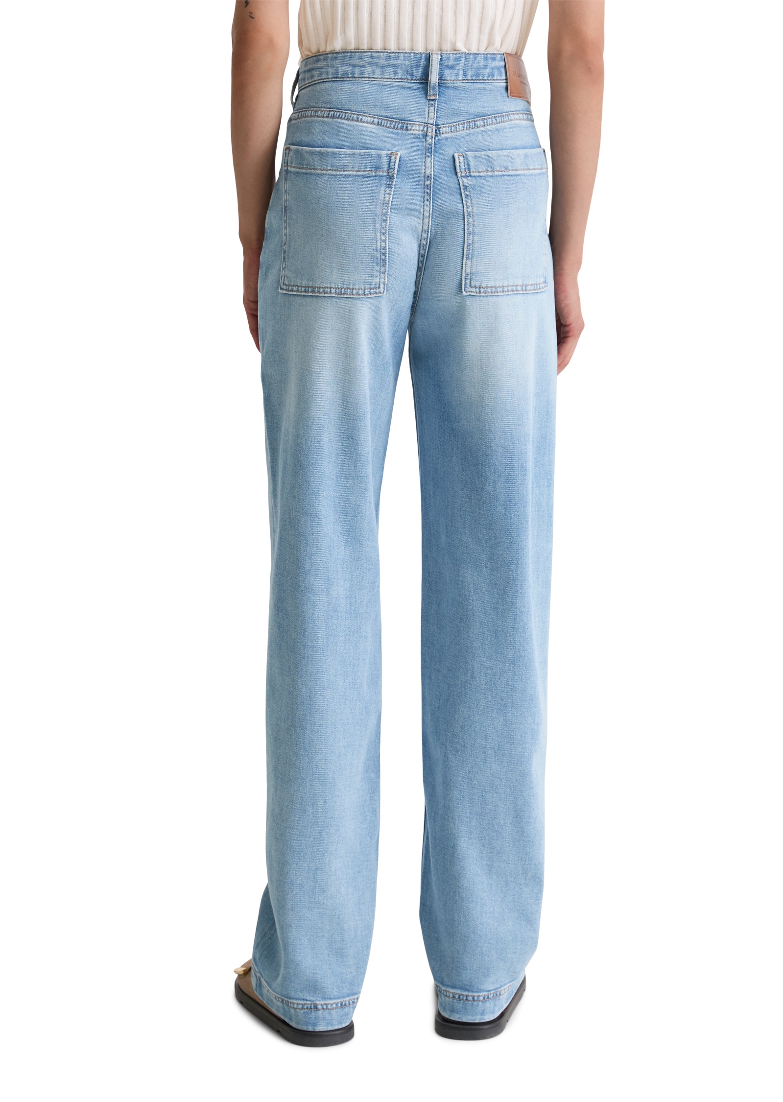Marc O'Polo Straight-Jeans »aus Organic-Cotton-Mix«