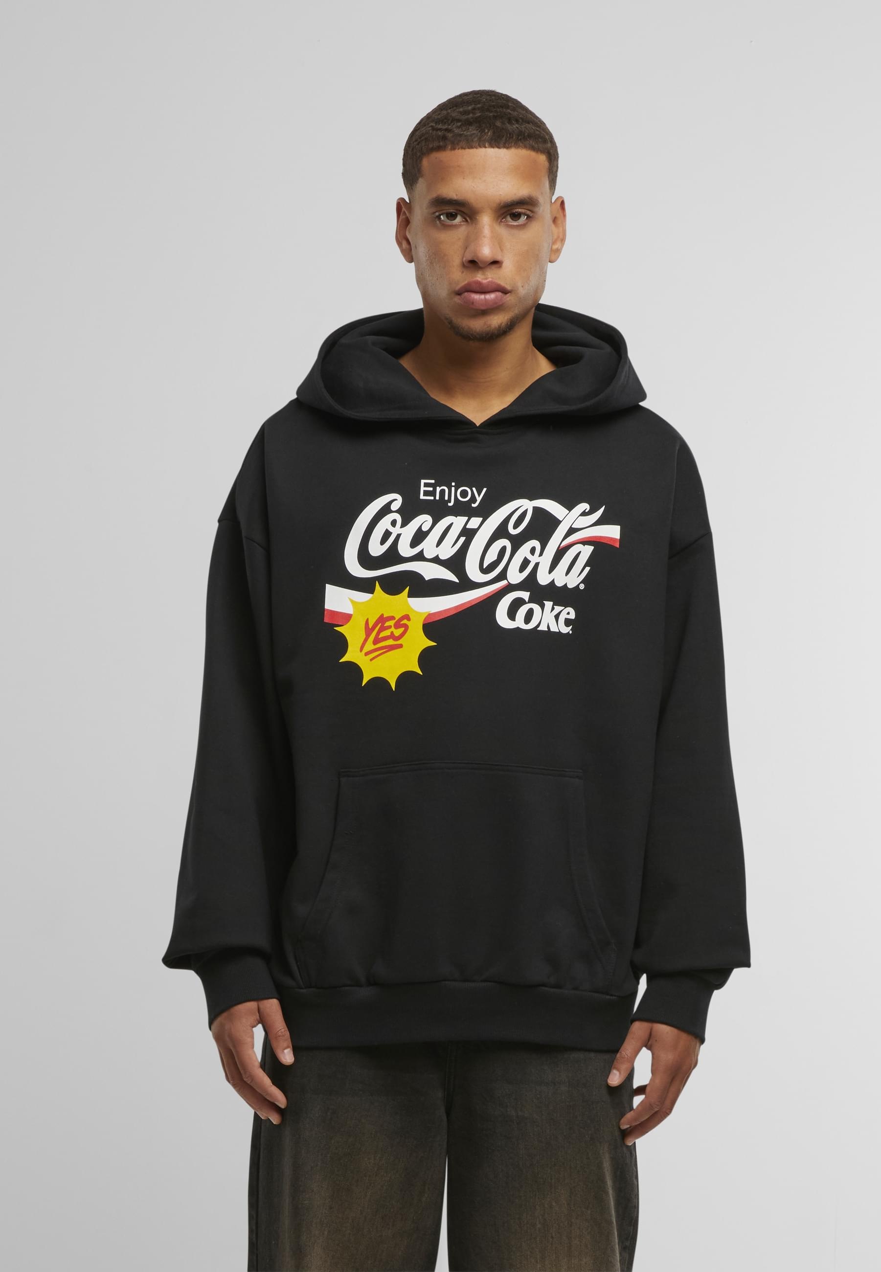 Merchcode Kapuzensweatshirt »Merchcode Coca Cola Refreshed Oversize Hoodie«, (1 tlg.)