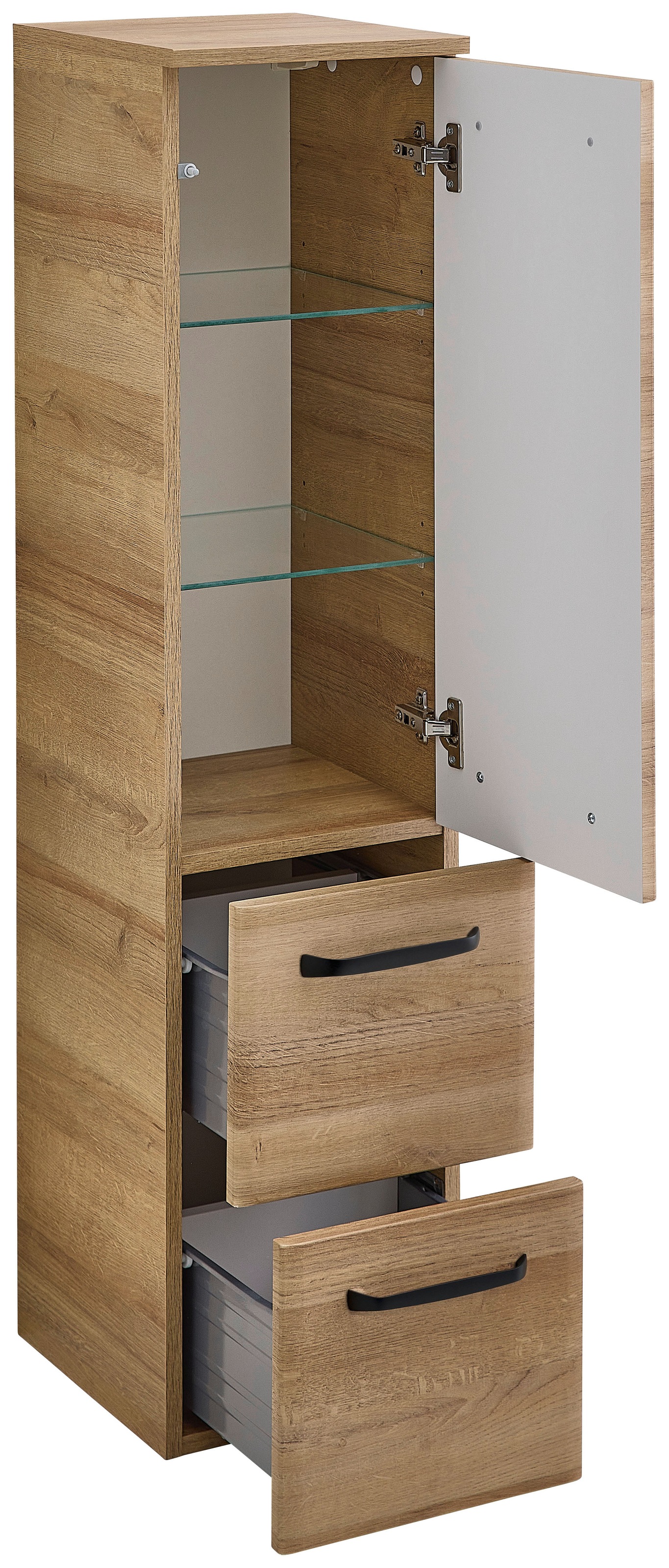 Saphir Midischrank »Quickset 318, mit 1 Tür, 2 Auszüge, 30cm breit« 1 Stk. tlg.