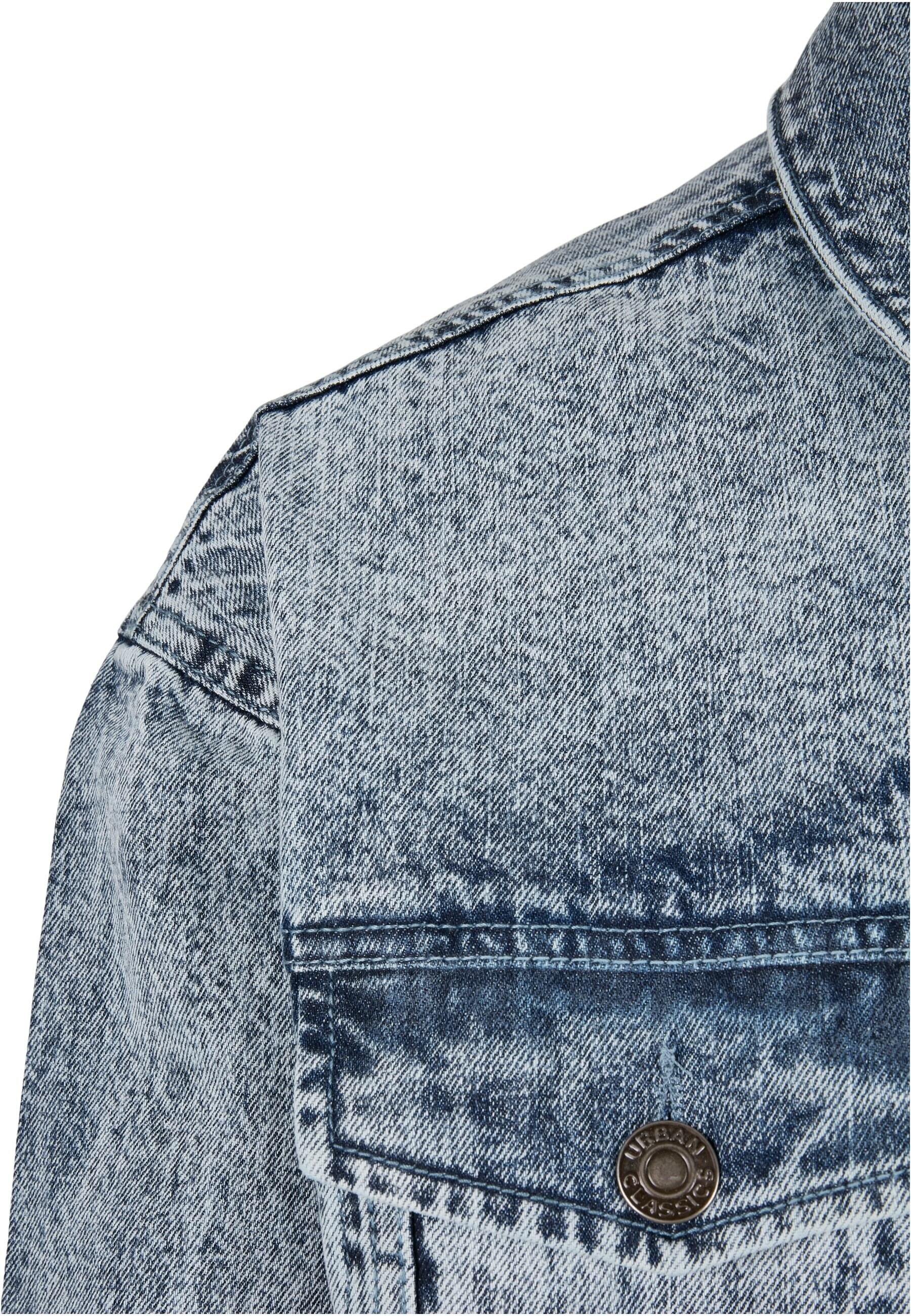 URBAN CLASSICS Allwetterjacke »Urban Classics Herren Oversized Denim Jacket«, (1 St.), ohne Kapuze