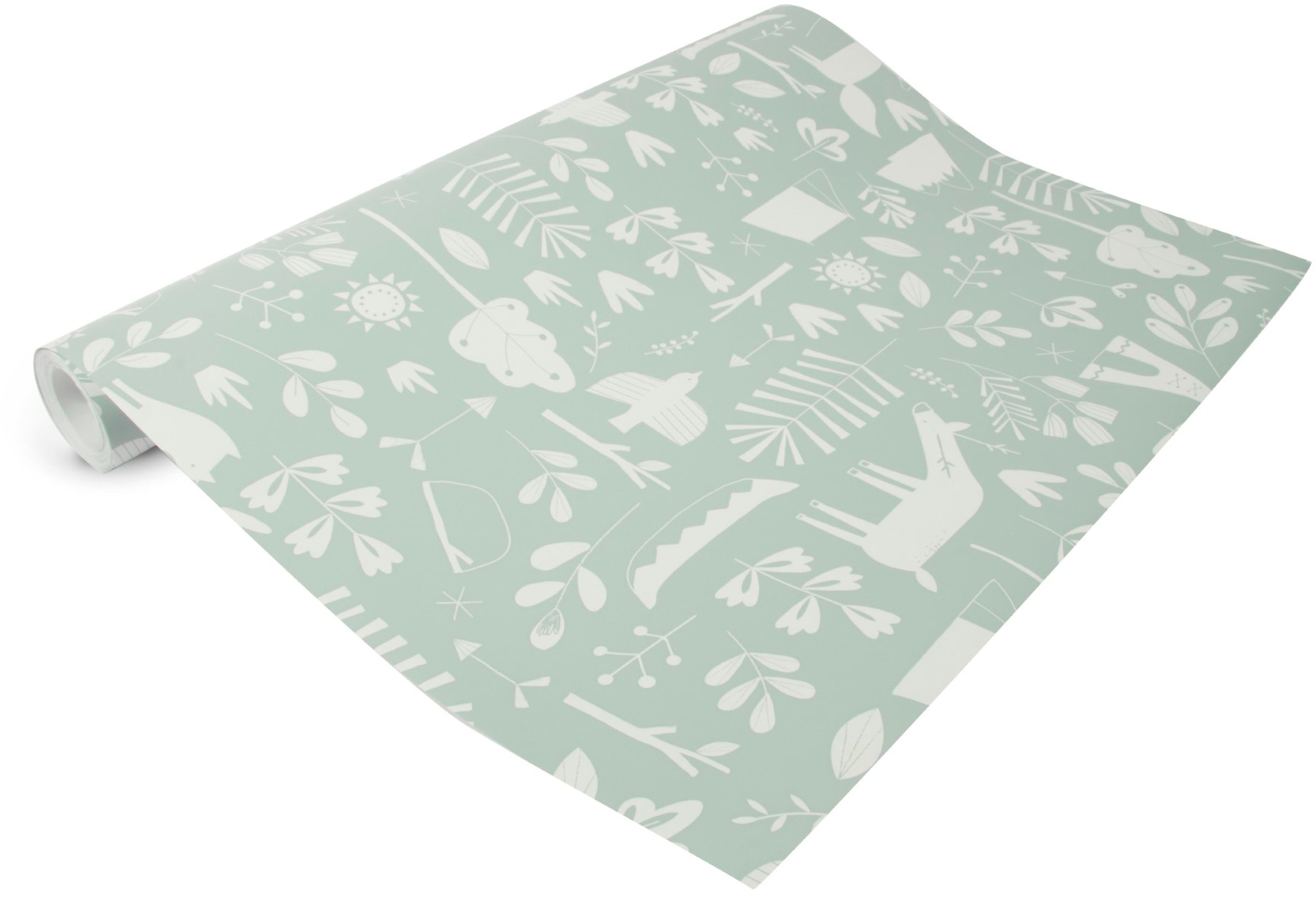 LITTLE DUTCH Vliestapete »Adventure«, Mint - 10mx53cm
