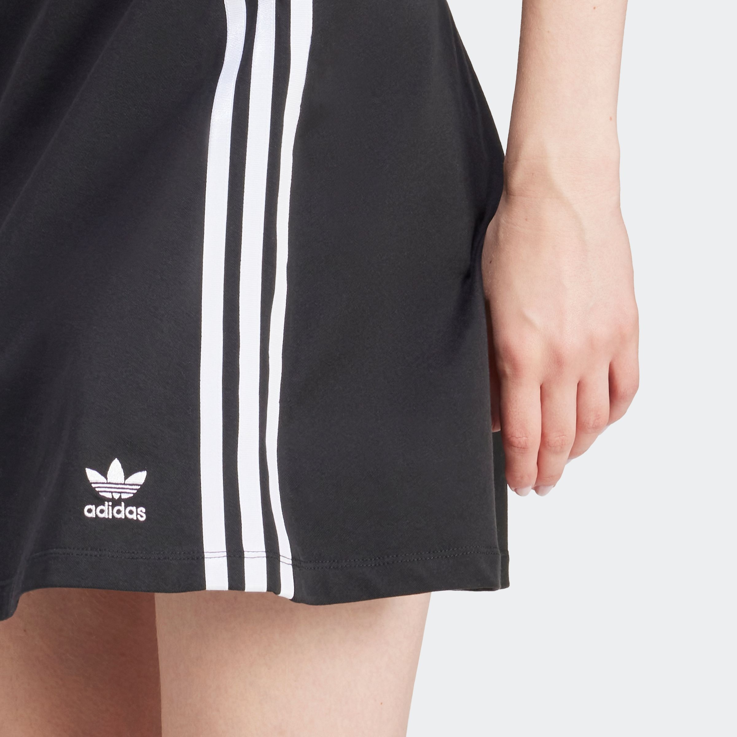 adidas Originals T-Shirt »3 S BABY TEE« sportlicher Stil, cropped, mit drei Streifen, aus Baumwollmix