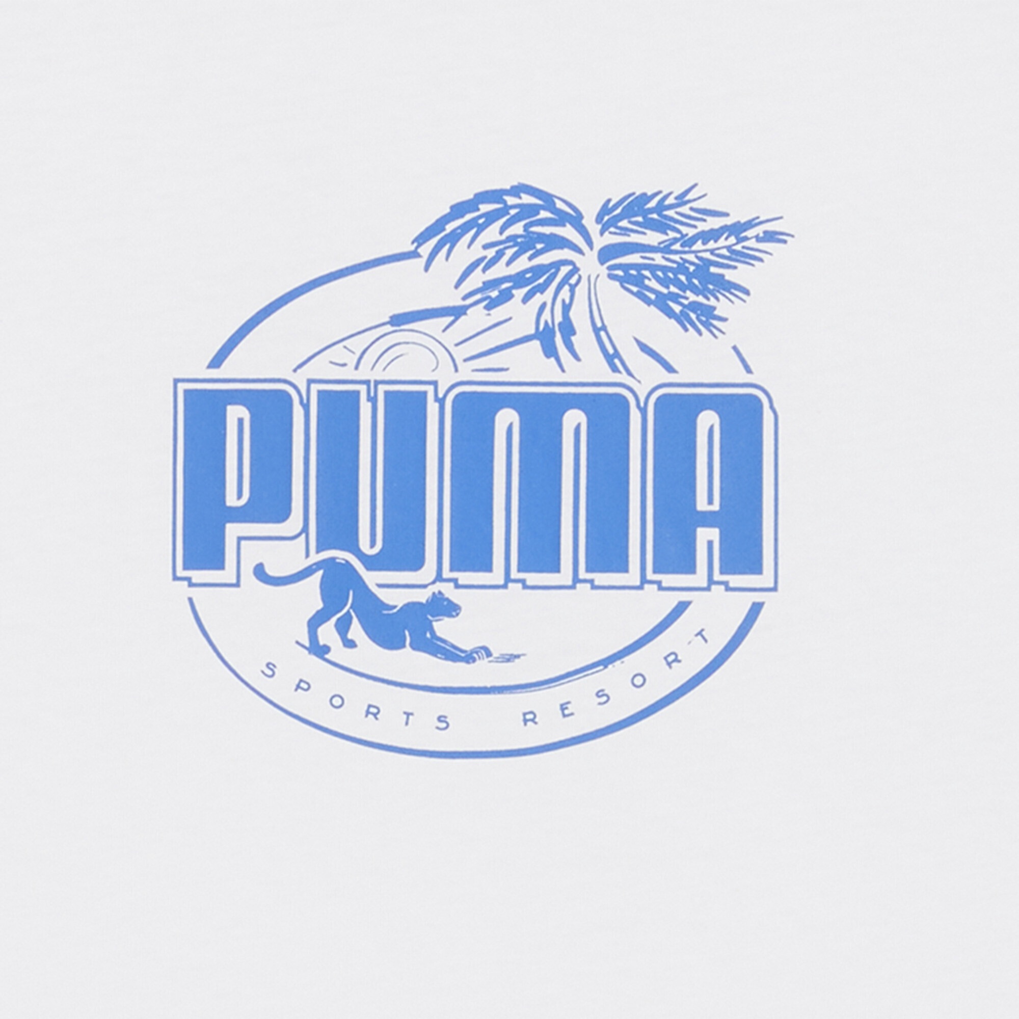 PUMA T-Shirt »Palm Resort Graphic T-Shirt Herren«