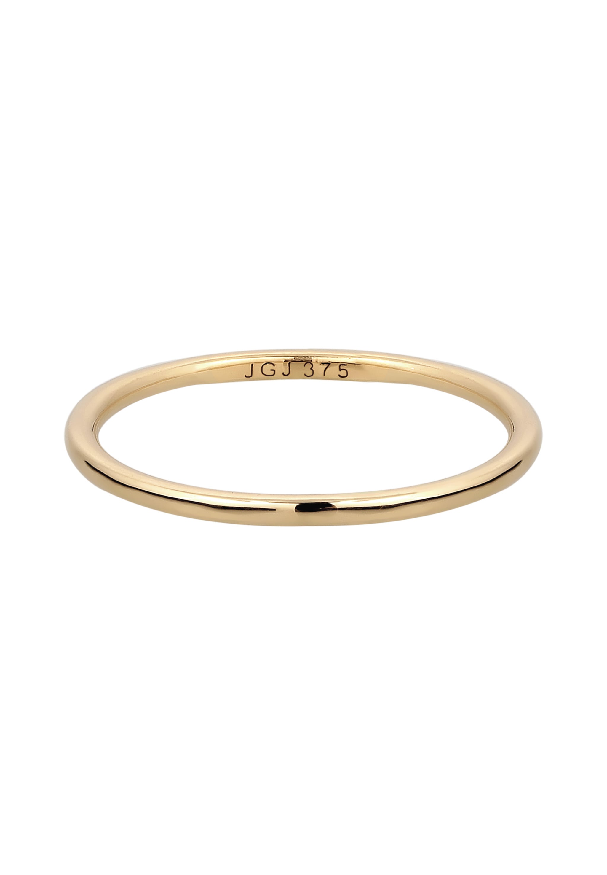 Elli Premium Partnerring »Ring Bandring 375 Gelbgold«