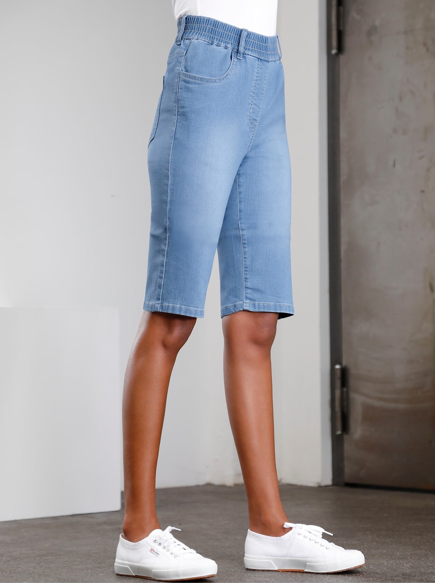 Classic Basics Jeansbermudas, (1 tlg.)