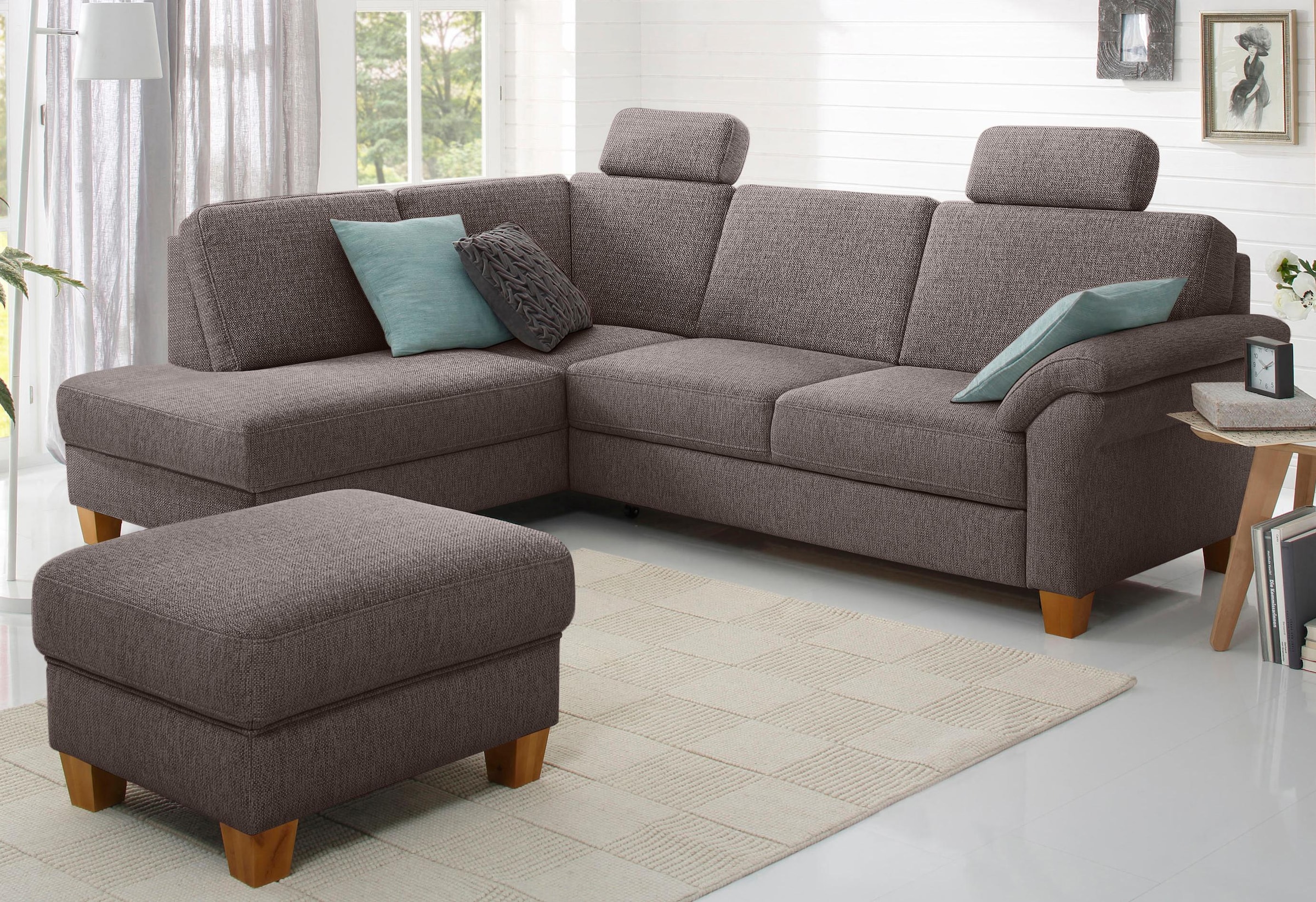Home affaire Ecksofa "Borkum L-Form, B: 249 cm - OTTO. Verlässliche Qualitä günstig online kaufen
