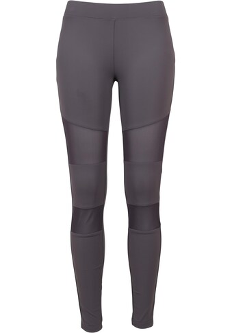 Leggings »Urban Classics Damen Ladies Tech Mesh Leggings«, (1 tlg.)