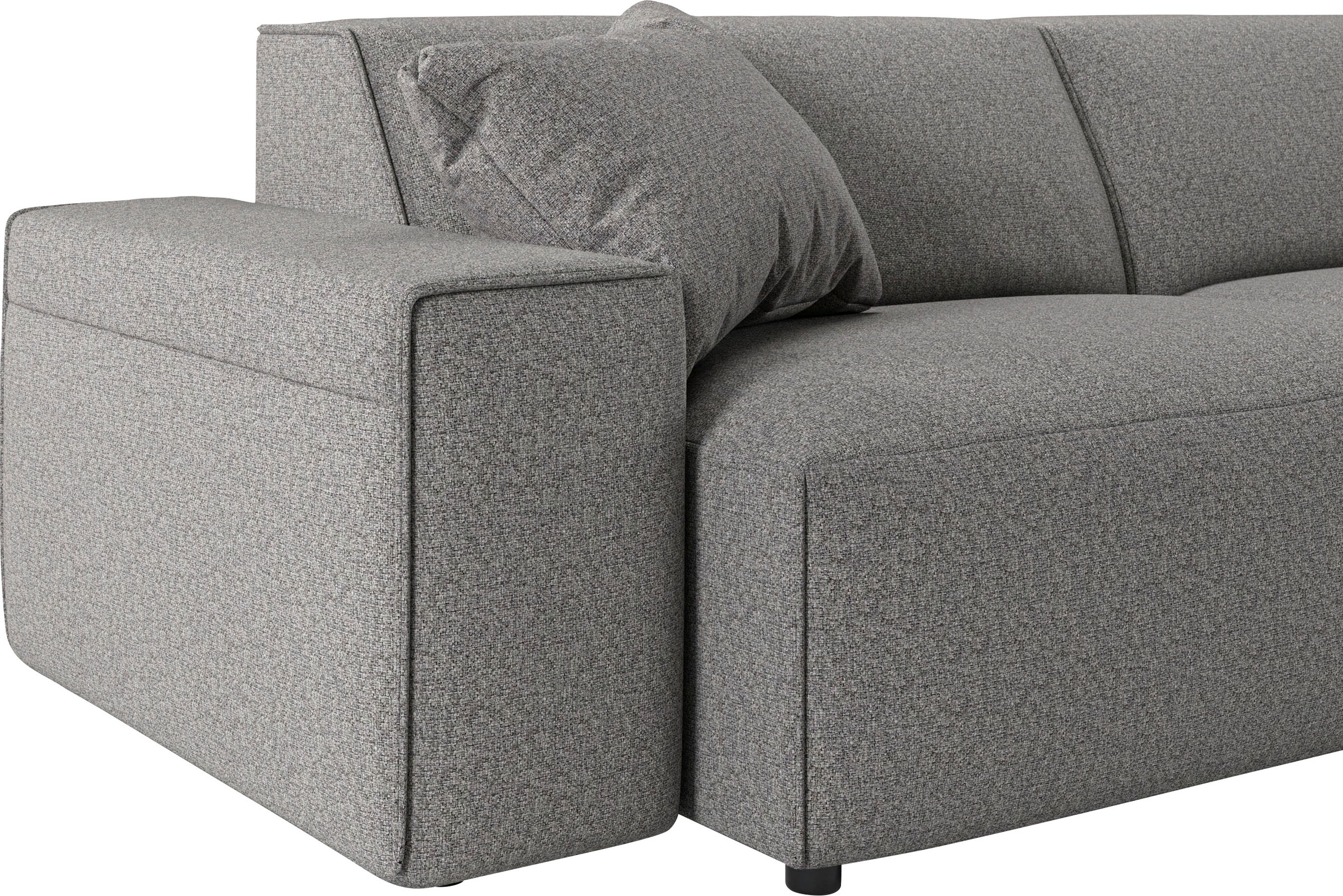 andas Big-Sofa »Glimminge  auch in Breitcord, Feincord + Easy care-Bezug,«, besondere Kedernähte Zierkissen