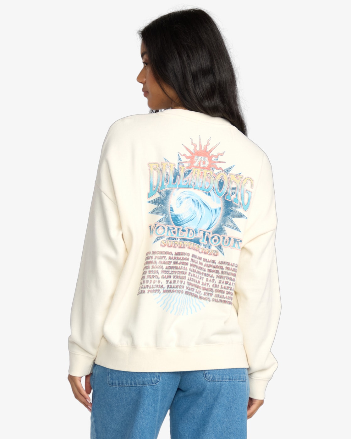 Billabong Sweatshirt »ECHO CREW FLC«, (1 tlg.)