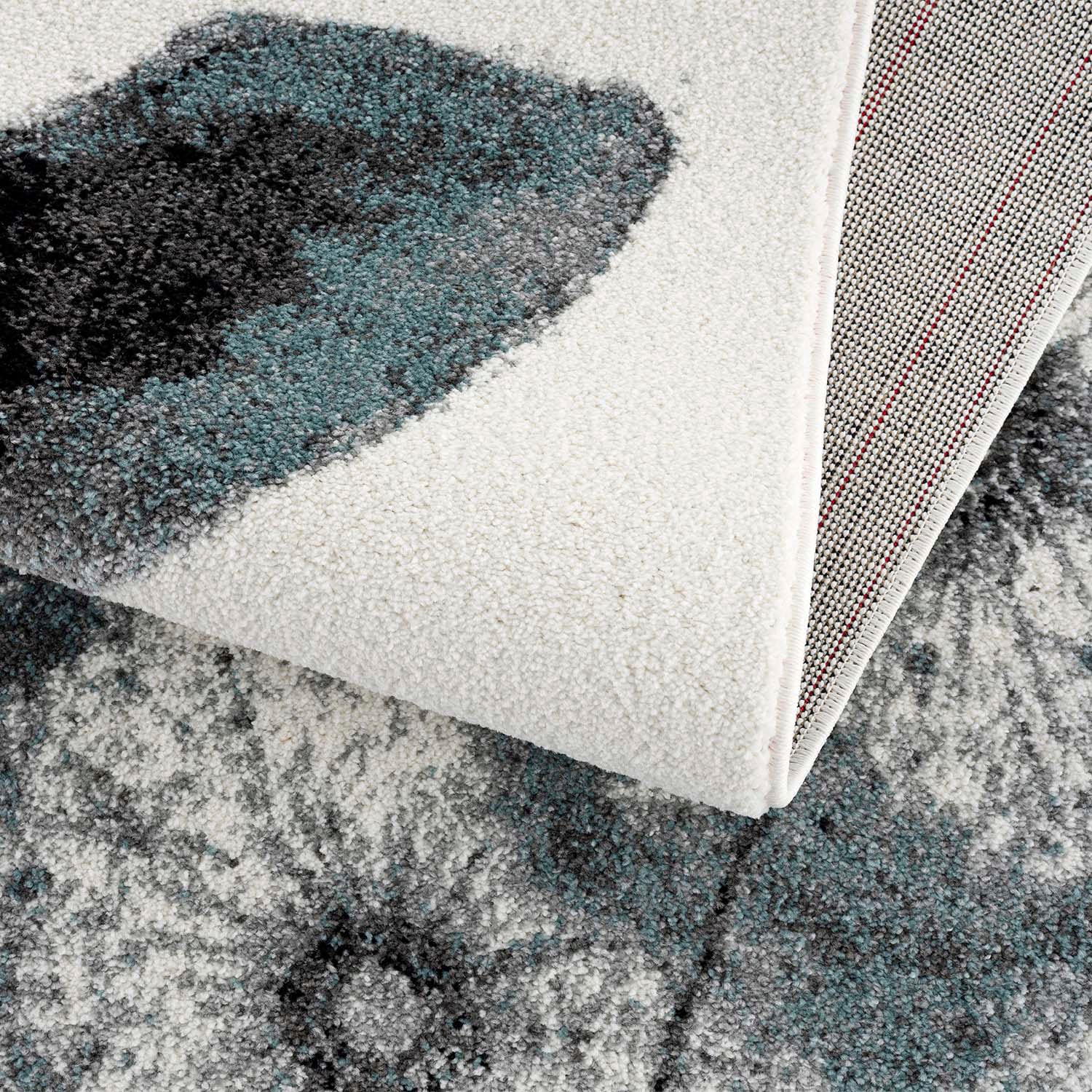 Carpet City Kinderteppich »Savanna 9370«, rechteckig, 11 mm Höhe, Spielteppich, Teppich, Giraffe, Creme/ Grau, Kurzflor