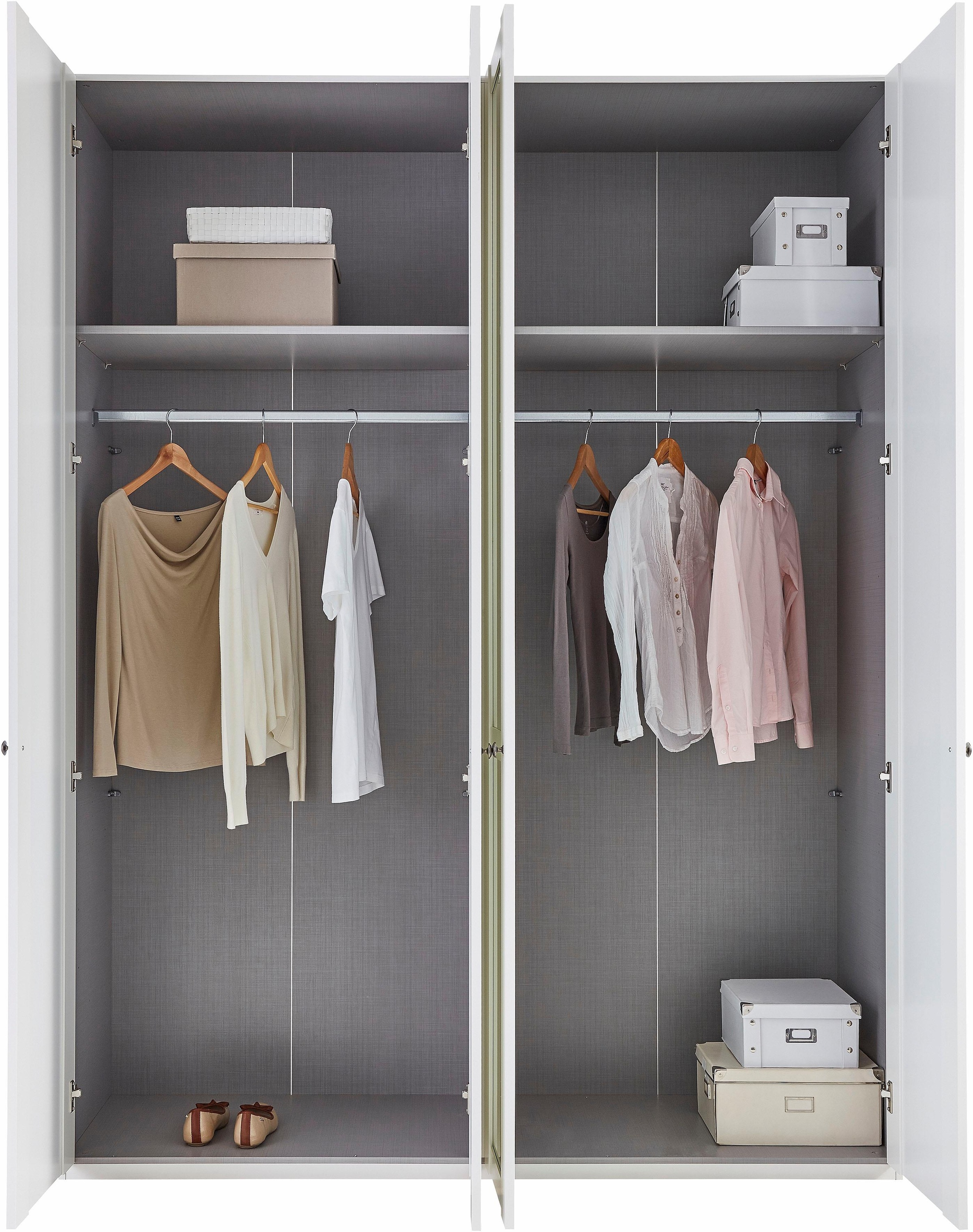 Wimex Kleiderschrank "New York mit Spiegeltüren", in 5 Breiten und 2 Höhen günstig online kaufen
